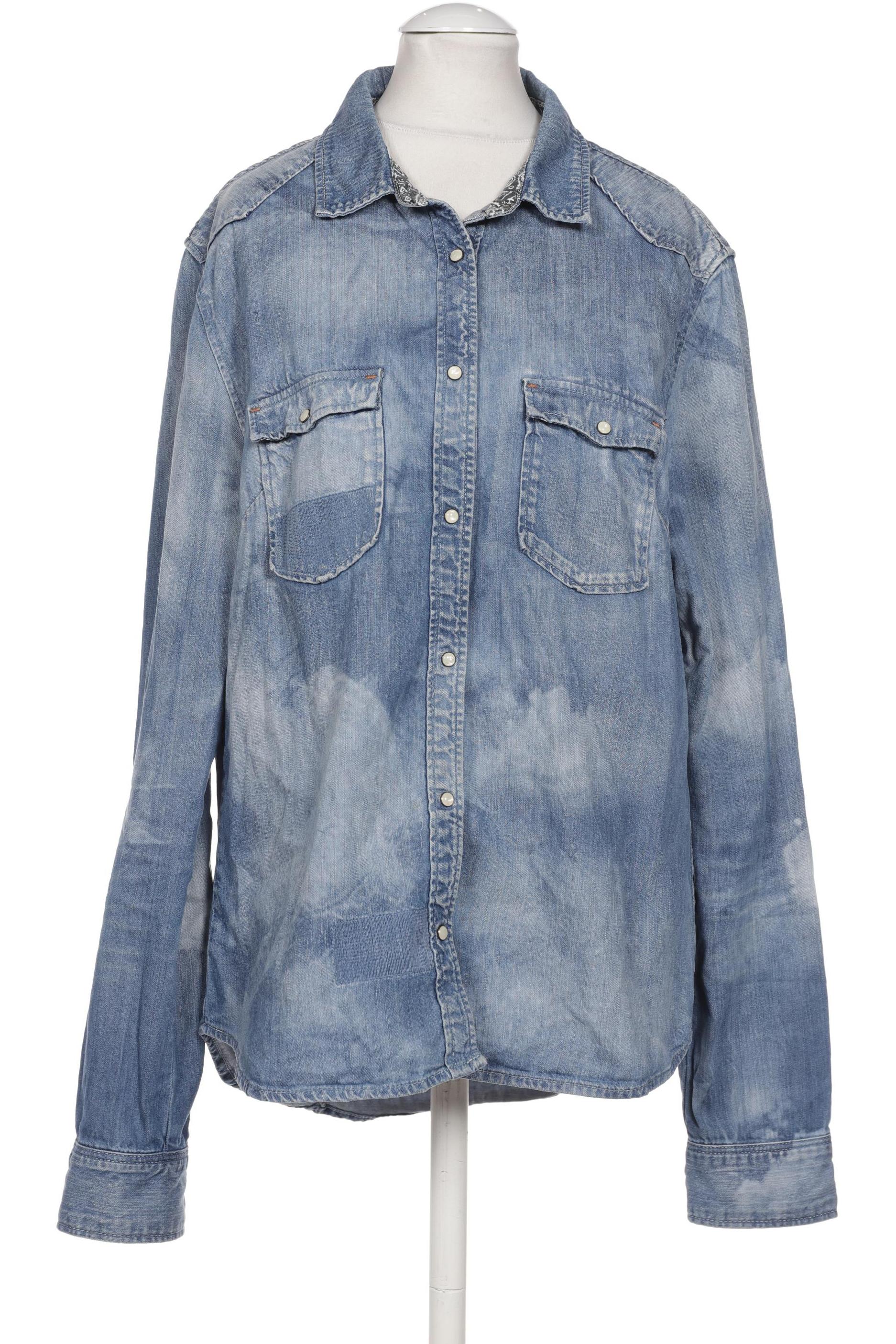 

Pepe Jeans Damen Bluse, blau, Gr. 38
