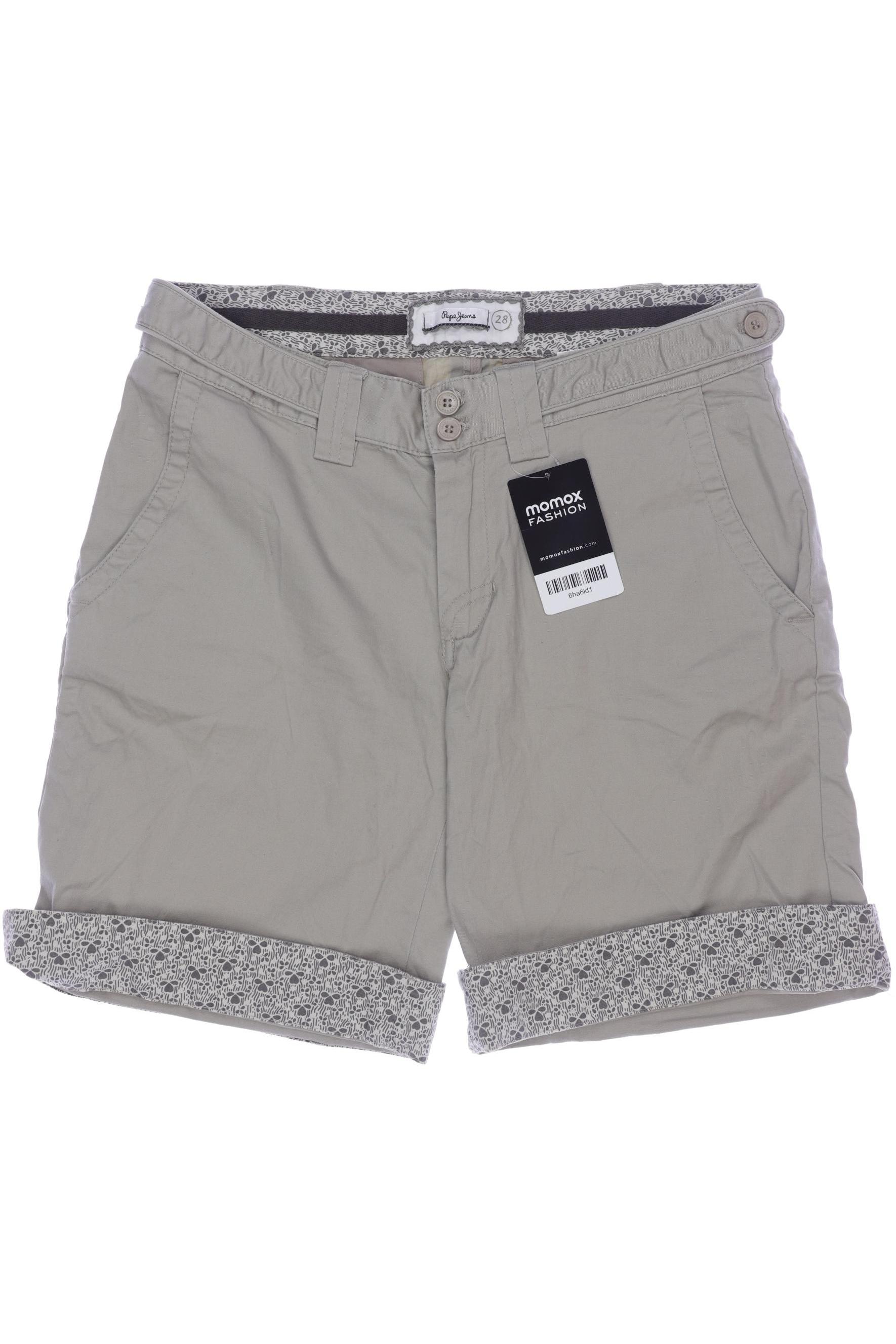 

Pepe Jeans Damen Shorts, beige, Gr. 28