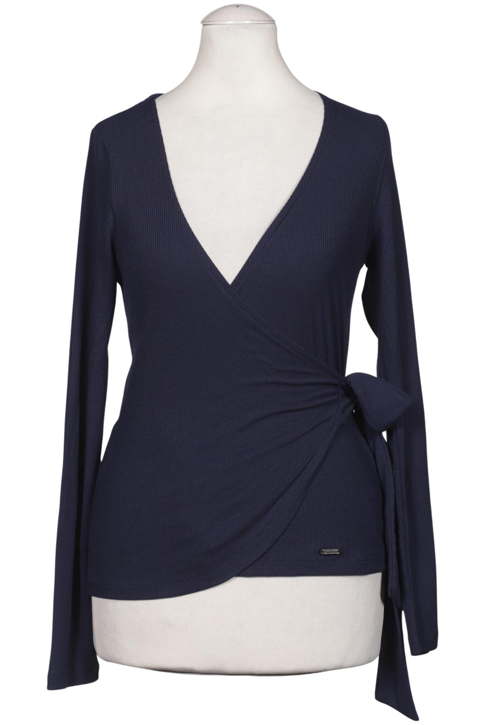 

Pepe Jeans Damen Langarmshirt, marineblau, Gr. 34
