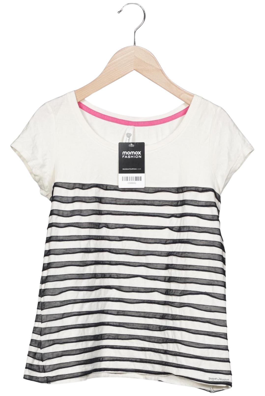 

Pepe Jeans Damen T-Shirt, cremeweiß, Gr. 36