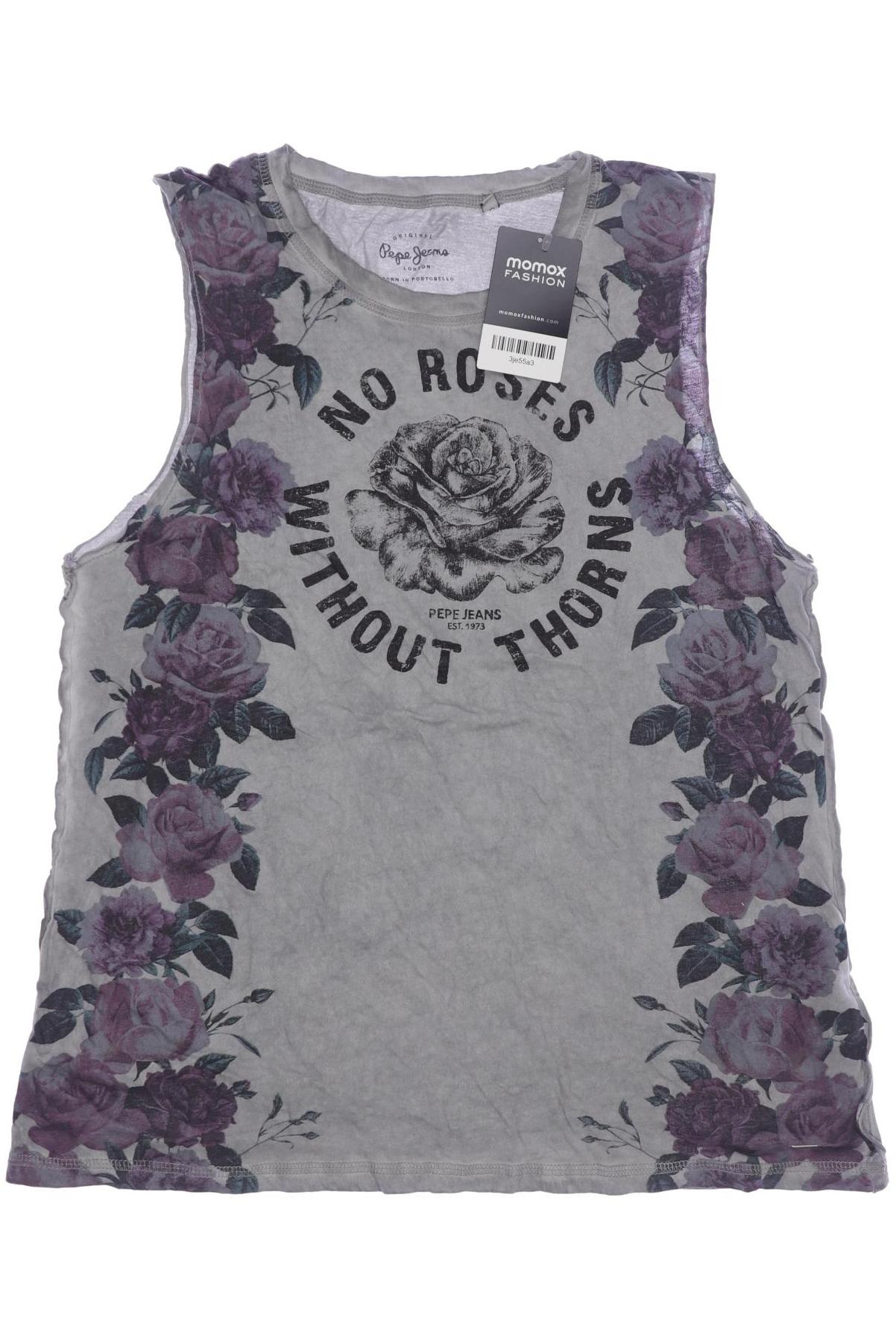 

Pepe Jeans Damen Top, grau, Gr. 34