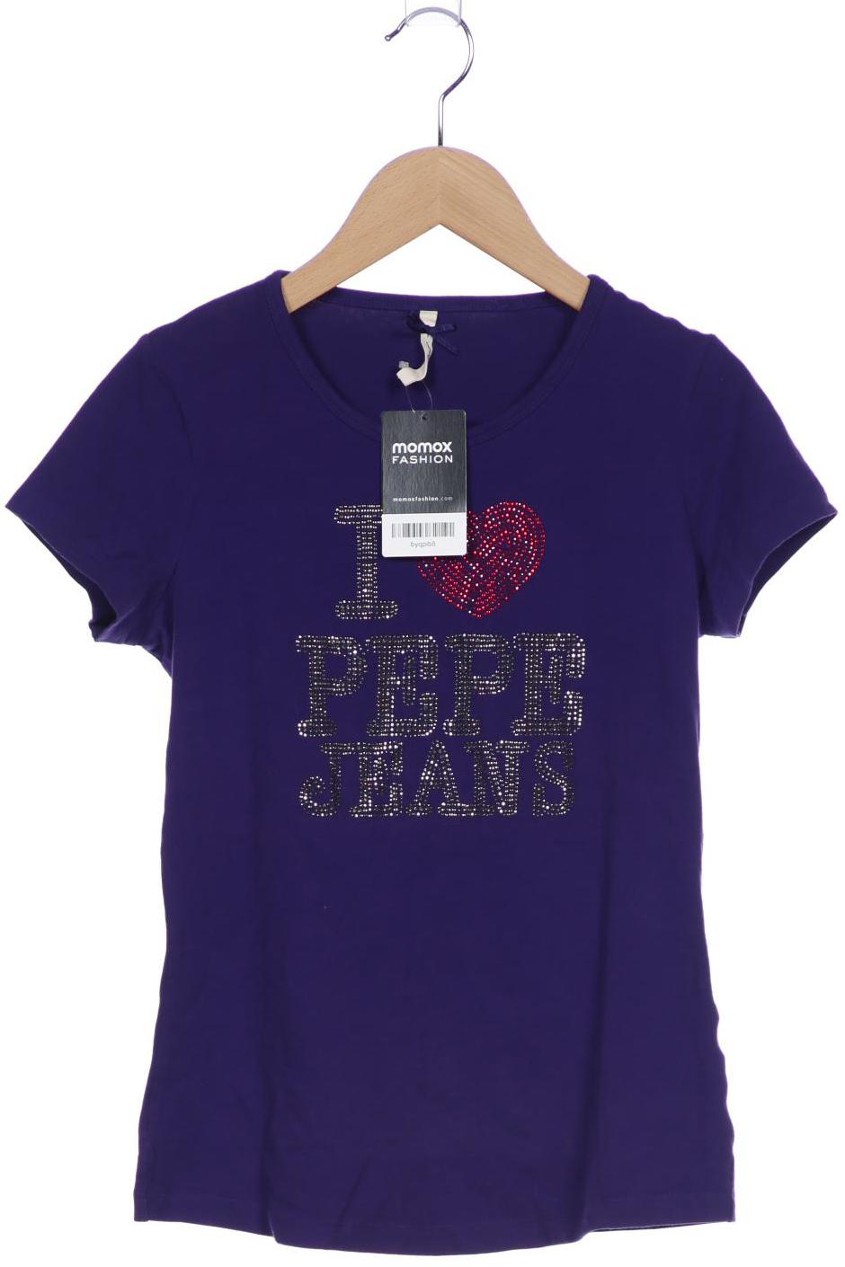 

Pepe Jeans Damen T-Shirt, flieder, Gr. 36