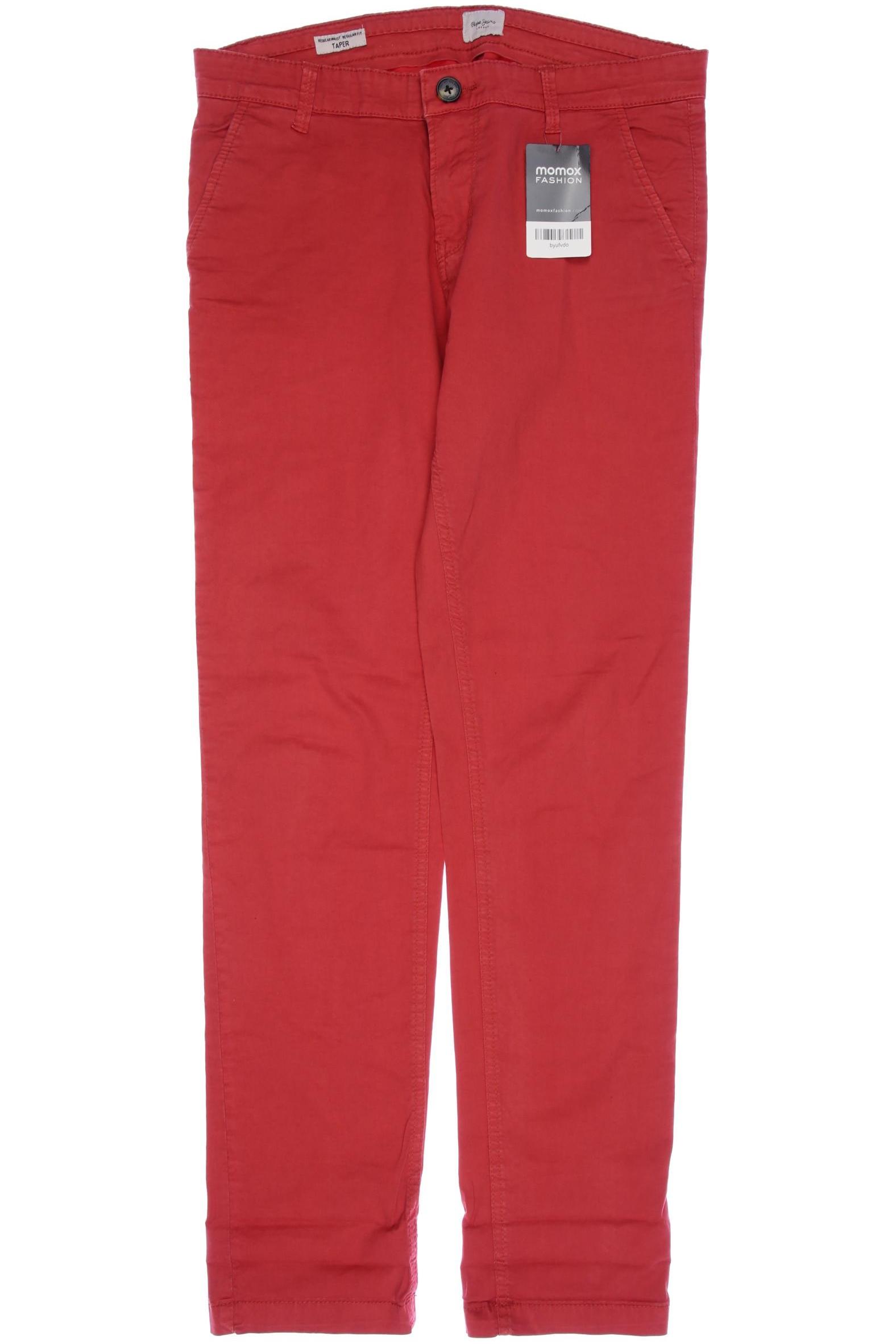 

Pepe Jeans Damen Stoffhose, rot, Gr. 31