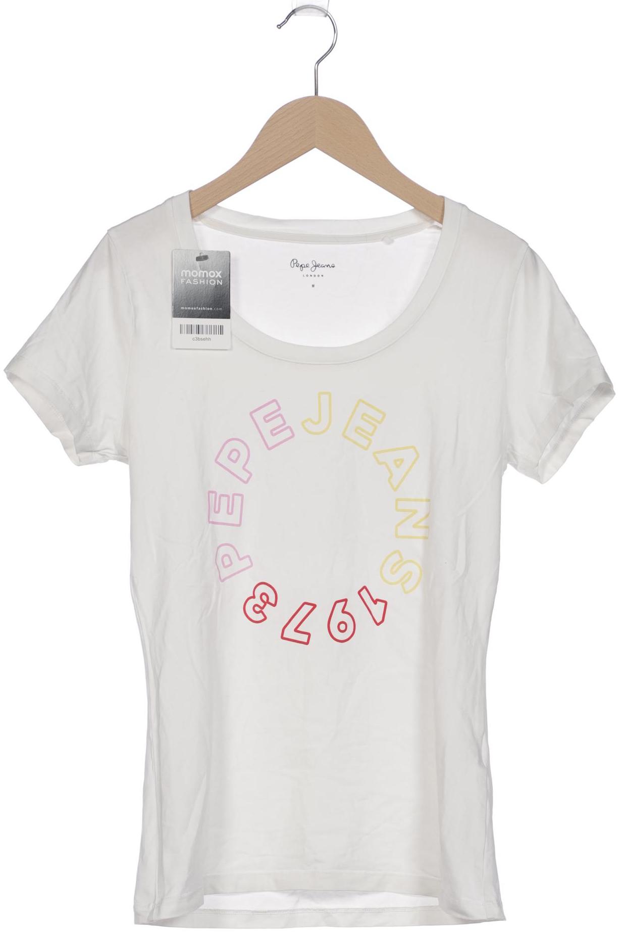 

Pepe Jeans Damen T-Shirt, weiß, Gr. 38