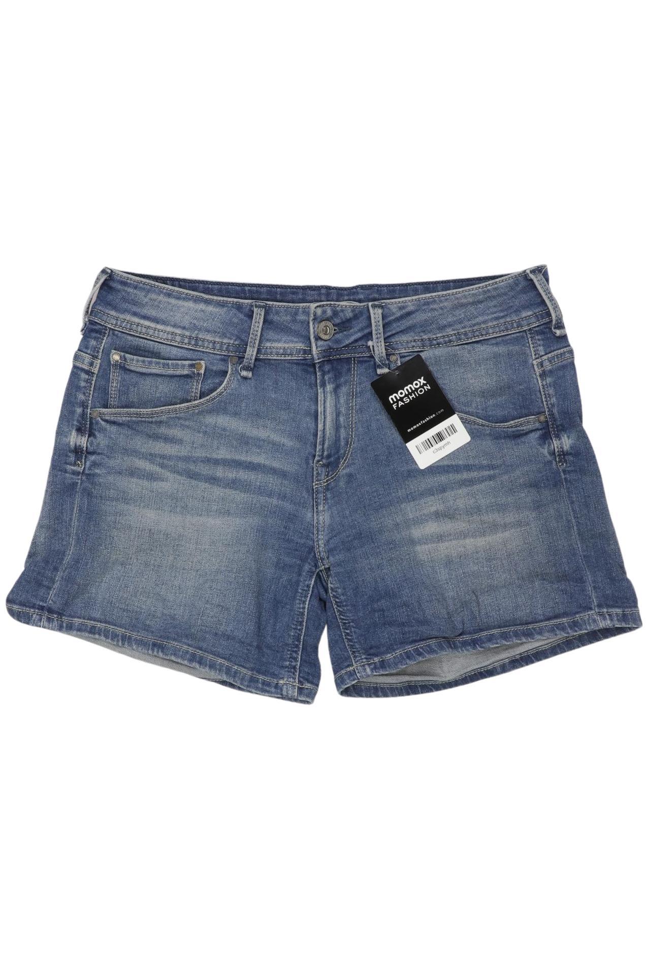 

Pepe Jeans Damen Shorts, blau, Gr. 27