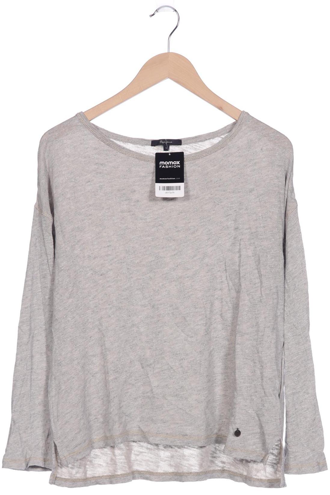 

Pepe Jeans Damen Langarmshirt, grau, Gr. 36
