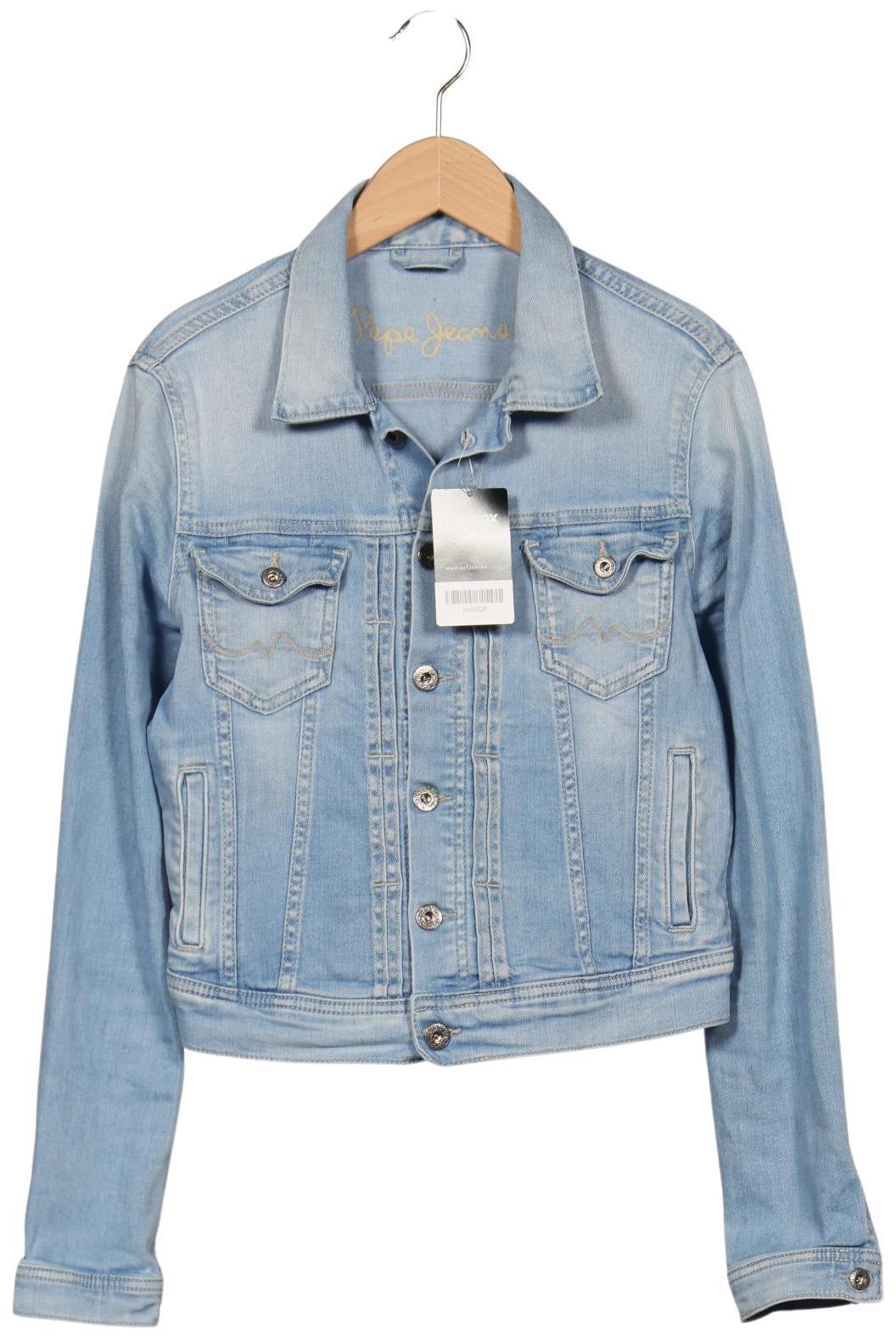

Pepe Jeans Damen Jacke, hellblau, Gr. 38