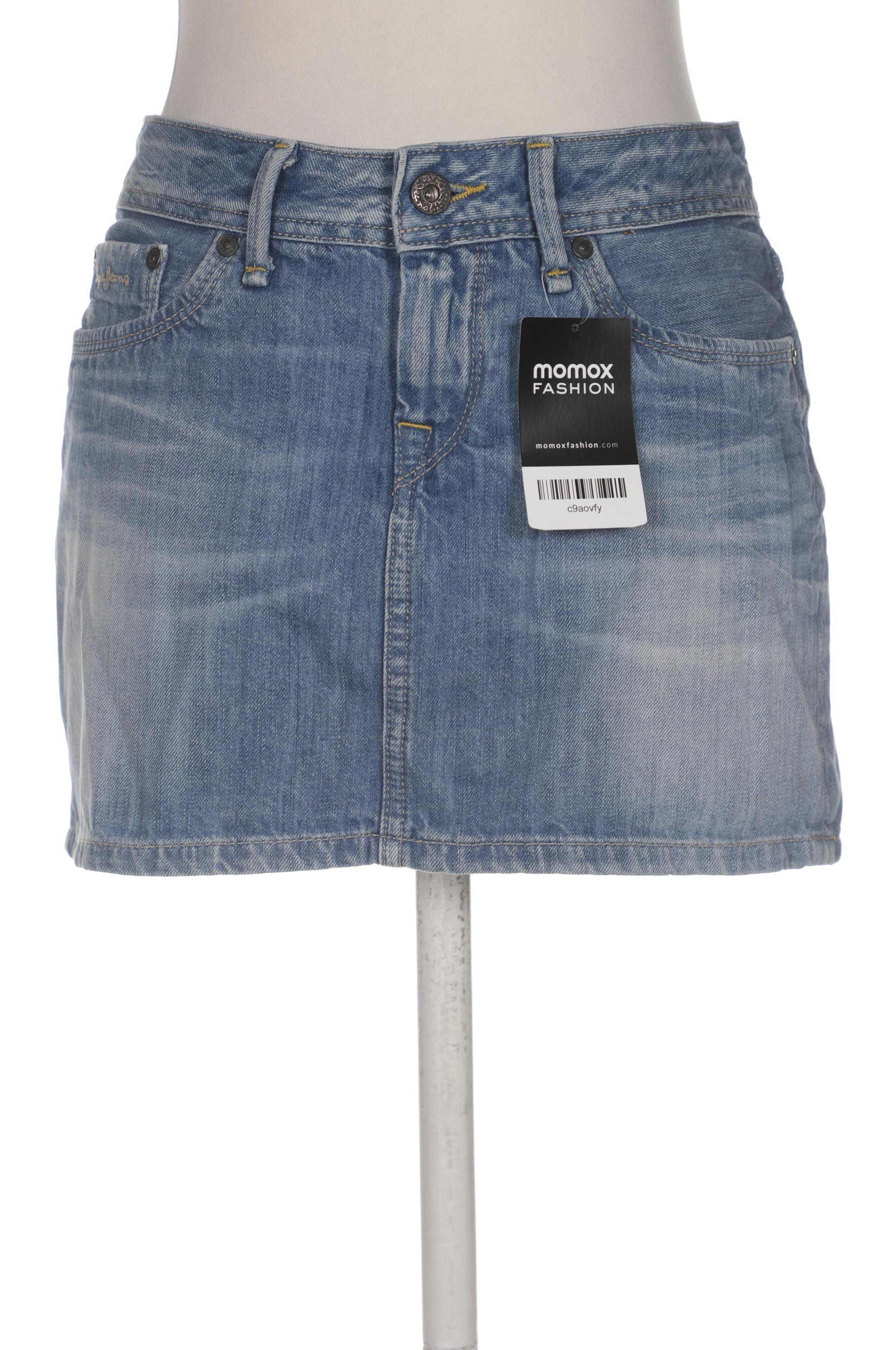 

Pepe Jeans Damen Rock, blau, Gr. 38