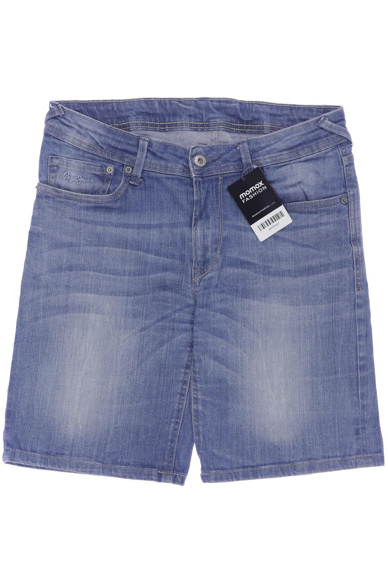 

Pepe Jeans Damen Shorts, blau, Gr. 30