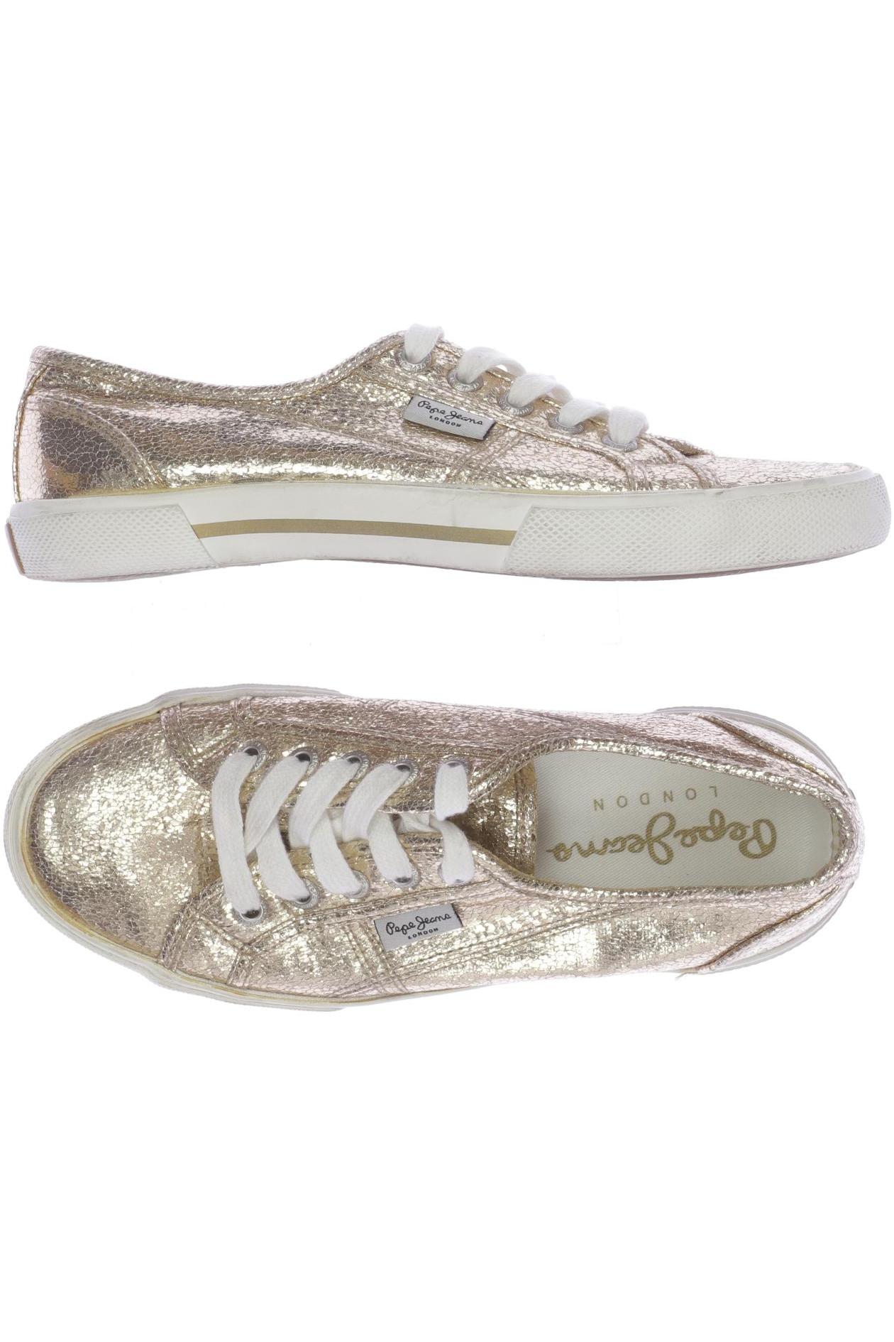 

Pepe Jeans Damen Sneakers, gold, Gr. 38