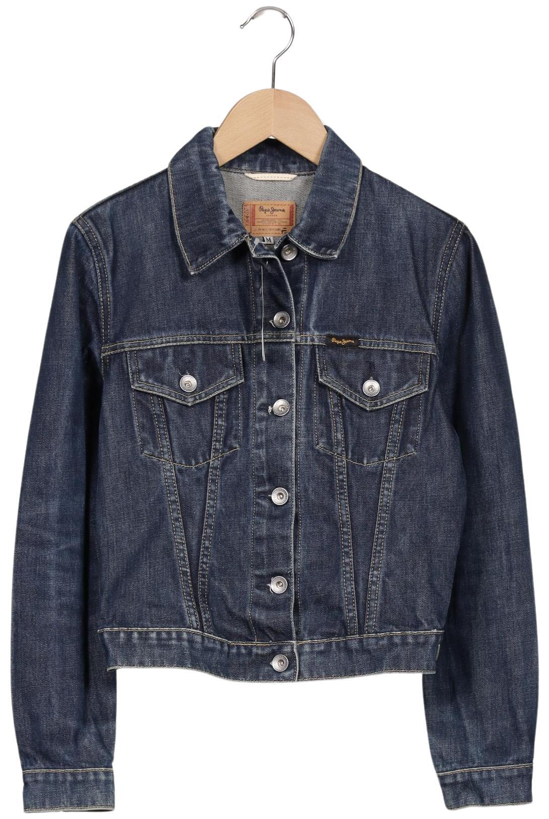 

Pepe Jeans Damen Jacke, blau, Gr. 38