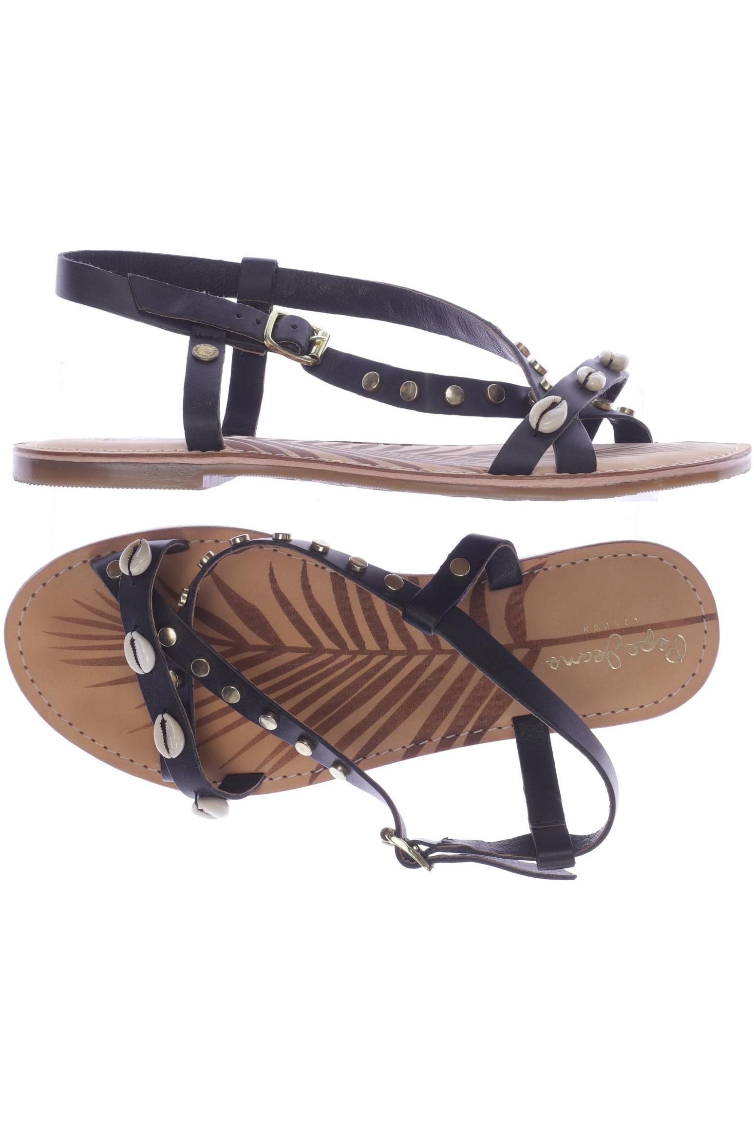 

Pepe Jeans Damen Sandale, schwarz