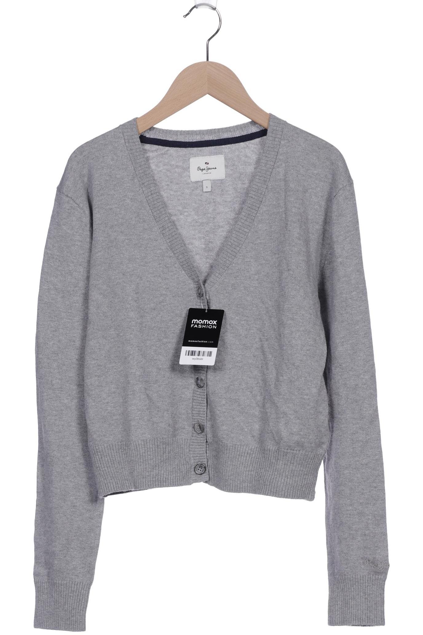 

Pepe Jeans Damen Strickjacke, grau, Gr. 36