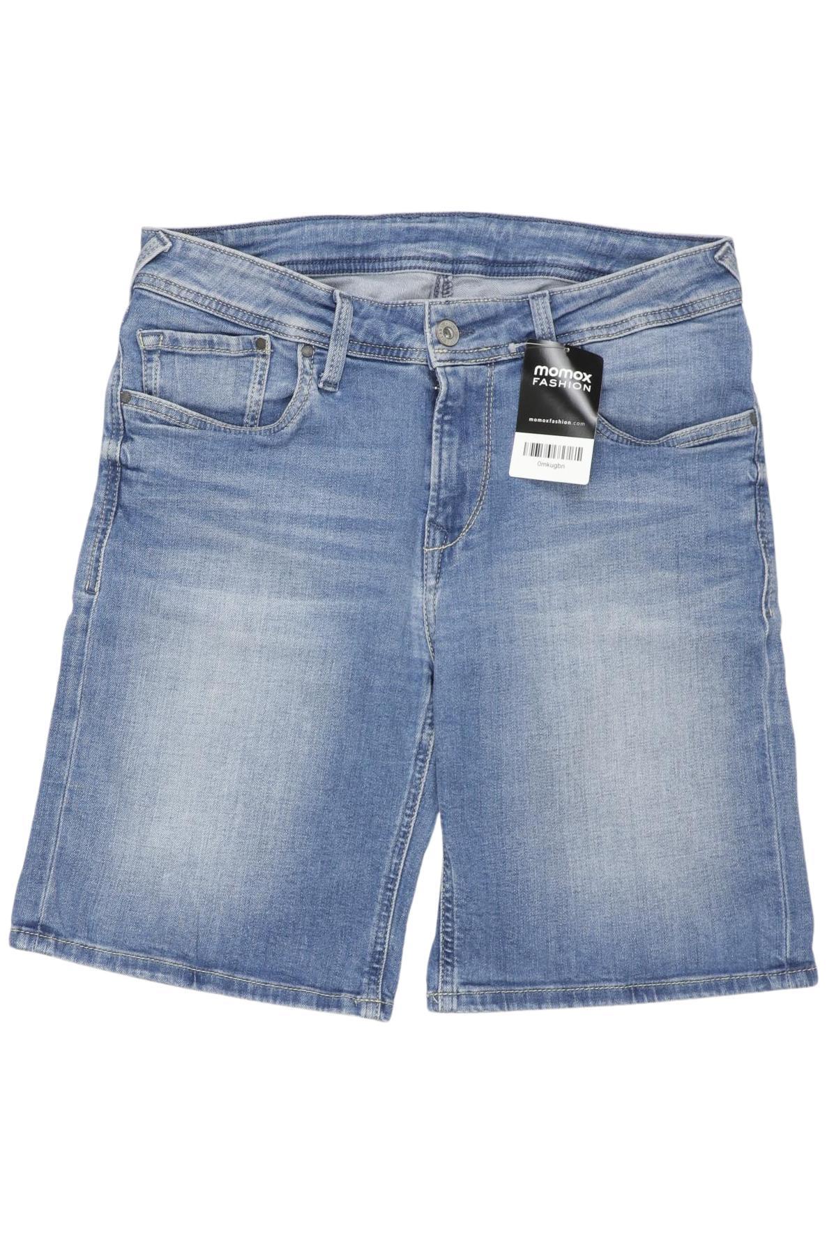 

Pepe Jeans Damen Shorts, blau, Gr. 28