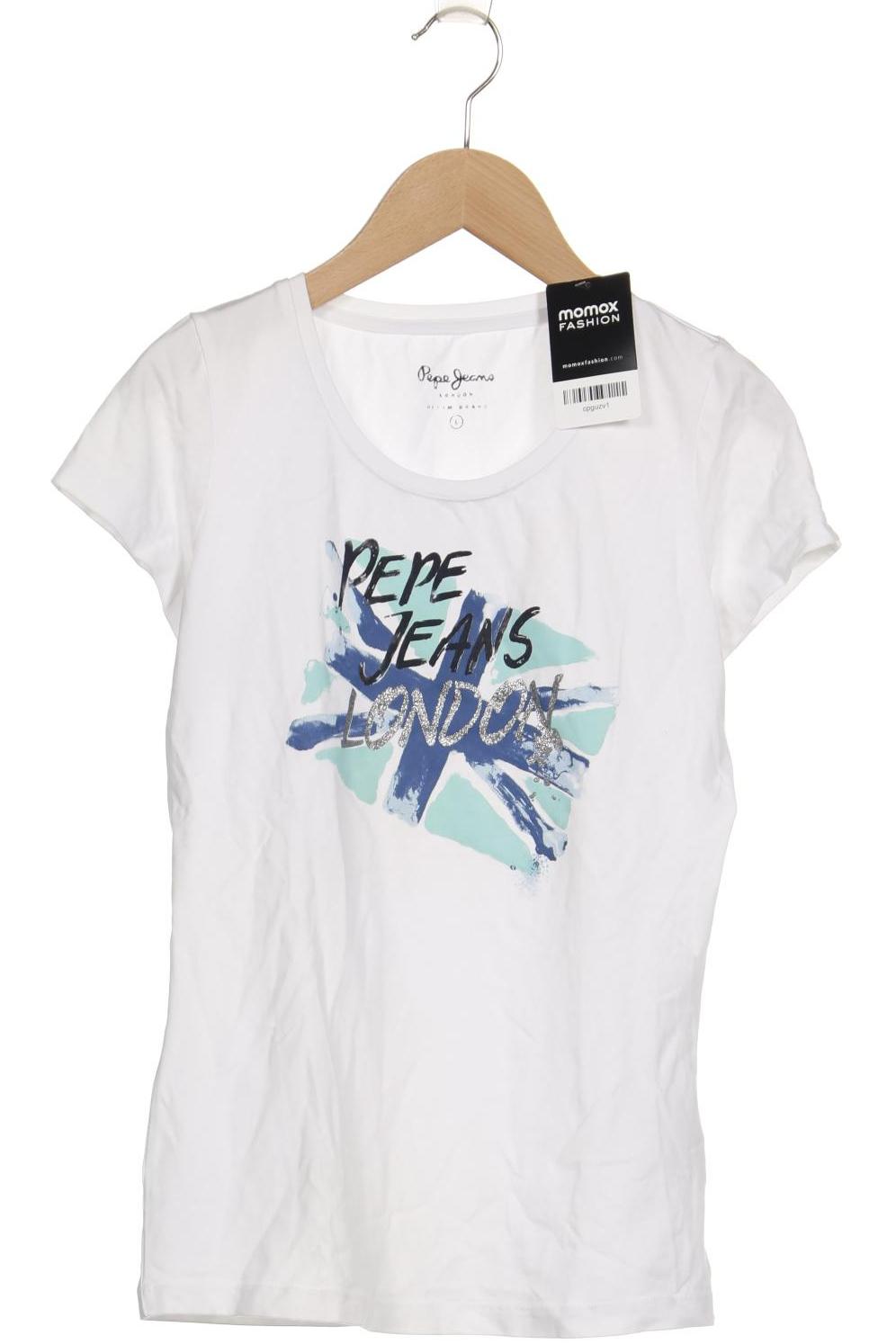 

Pepe Jeans Damen T-Shirt, weiß, Gr. 42