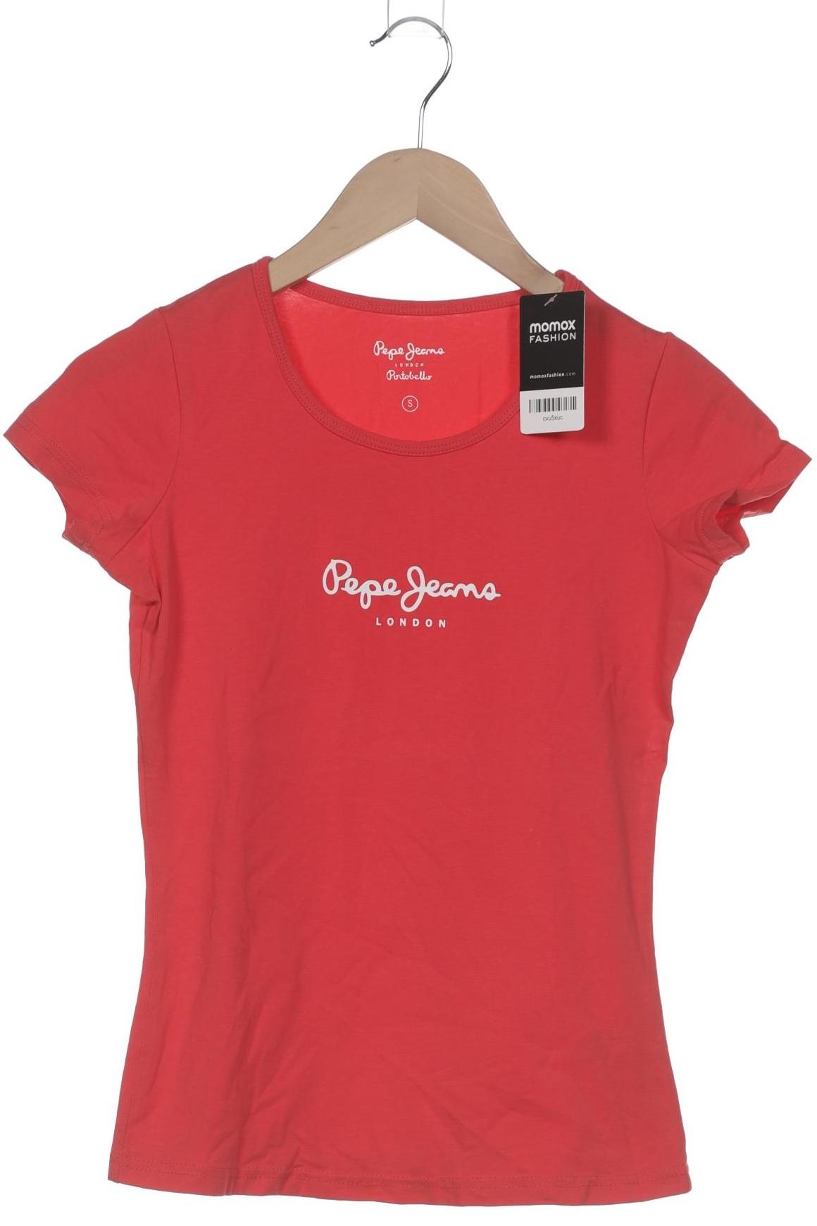 

Pepe Jeans Damen T-Shirt, rot, Gr. 36