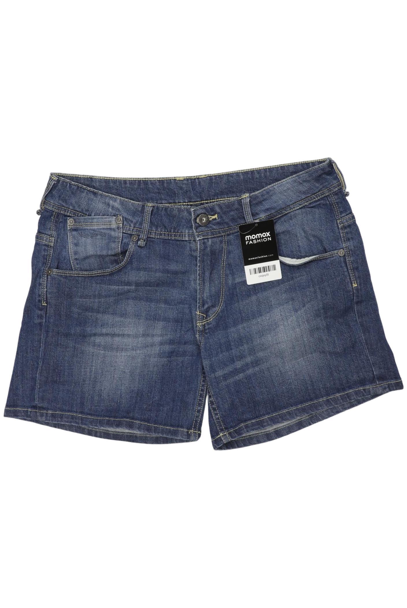 

Pepe Jeans Damen Shorts, blau, Gr. 28