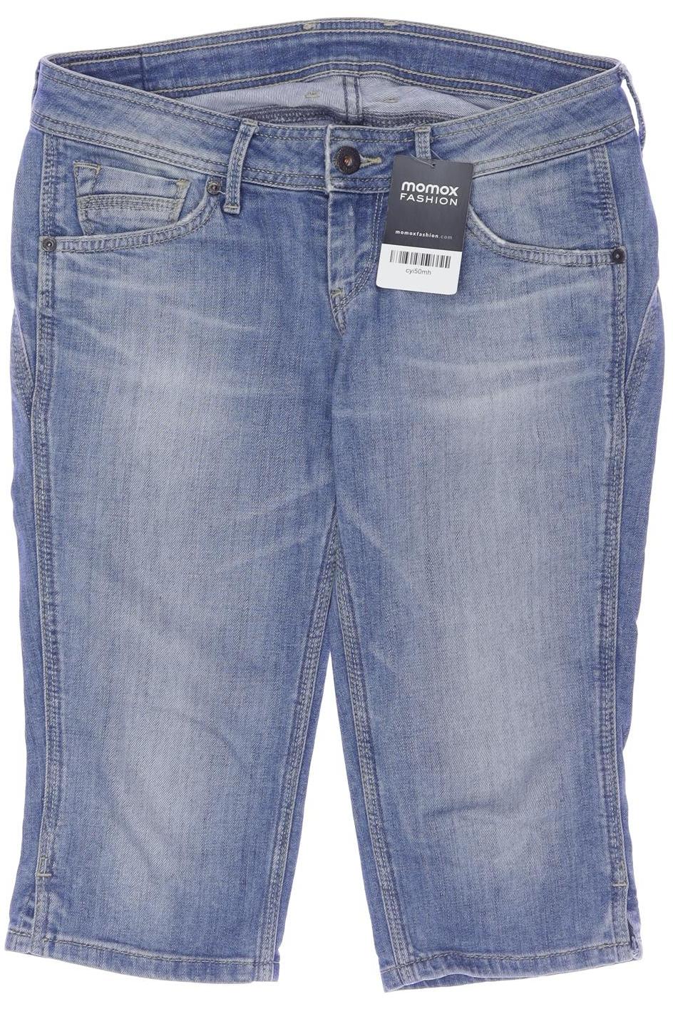 

Pepe Jeans Damen Shorts, blau, Gr. 26