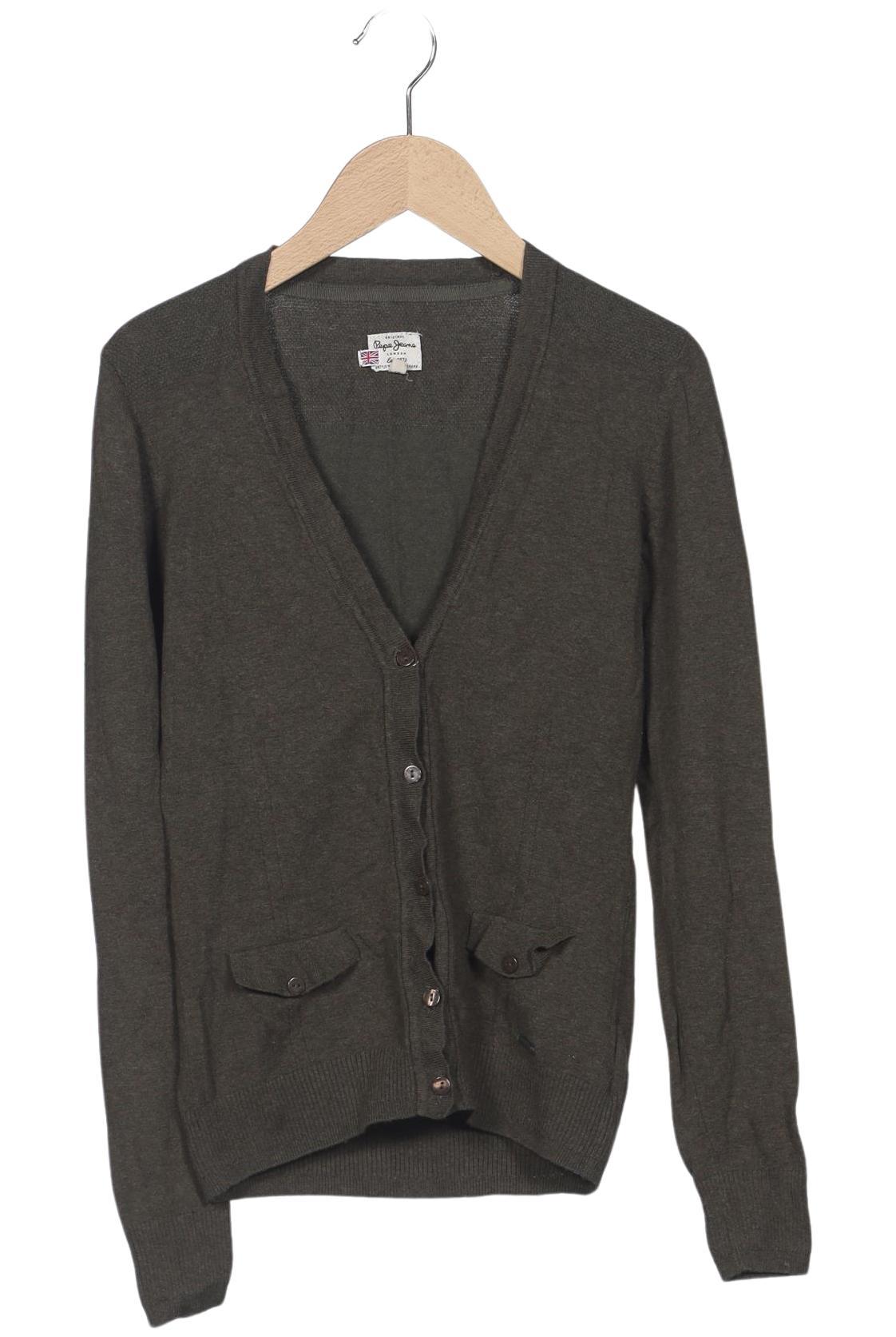 

Pepe Jeans Damen Strickjacke, grau, Gr. 36