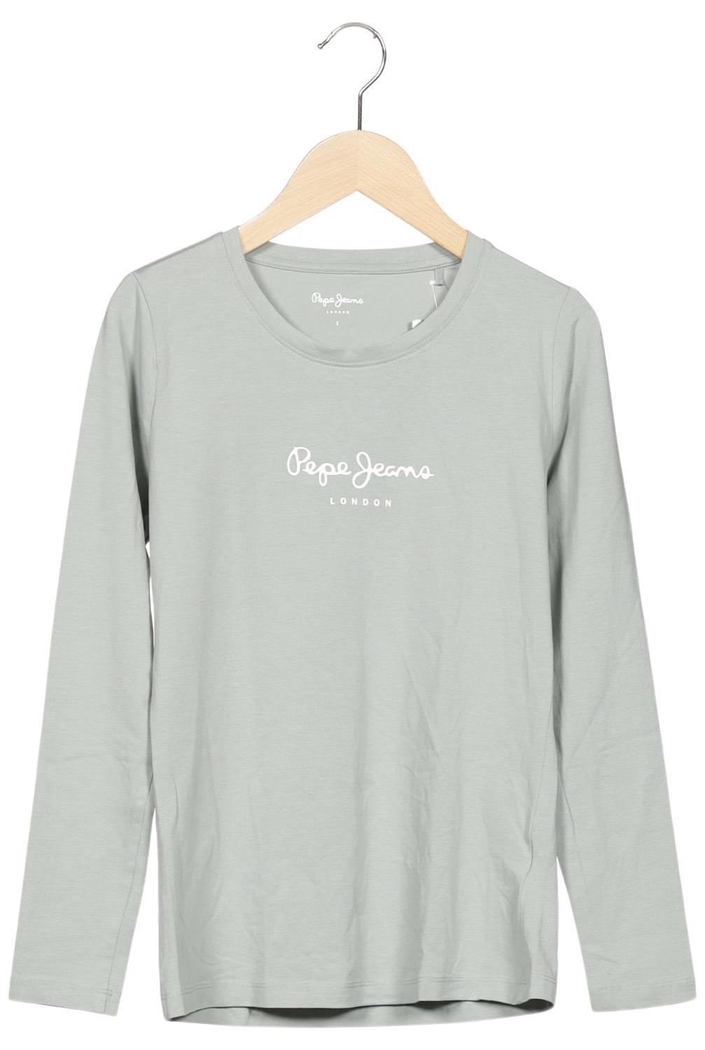 

Pepe Jeans Damen Langarmshirt, hellgrün, Gr. 36