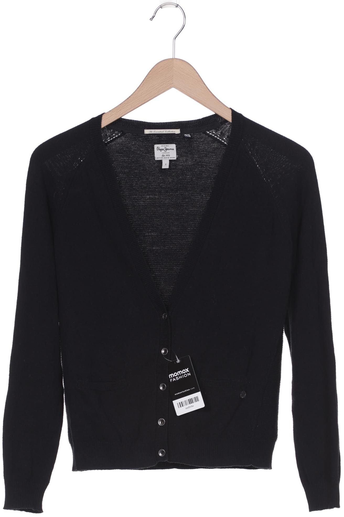 

Pepe Jeans Damen Strickjacke, schwarz, Gr. 36