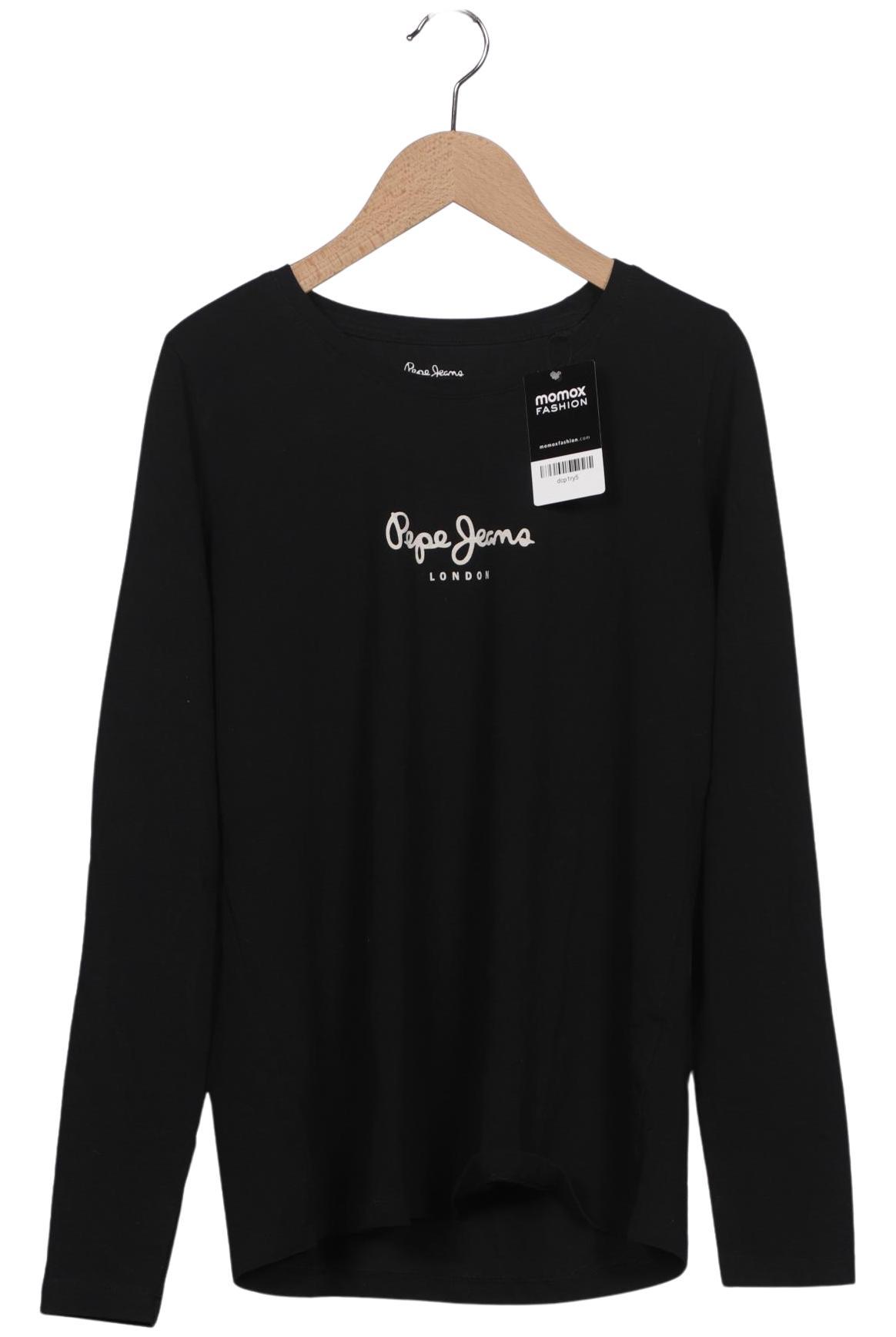 

Pepe Jeans Damen Langarmshirt, schwarz, Gr. 44