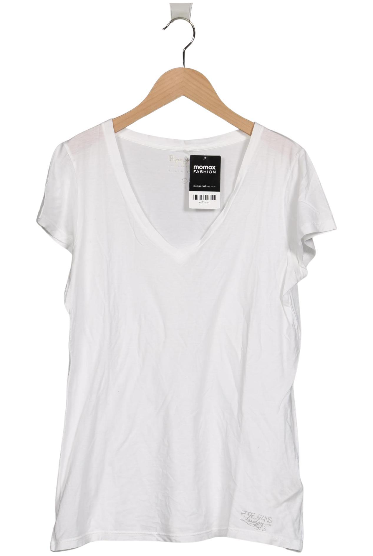 

Pepe Jeans Damen T-Shirt, cremeweiß, Gr. 42