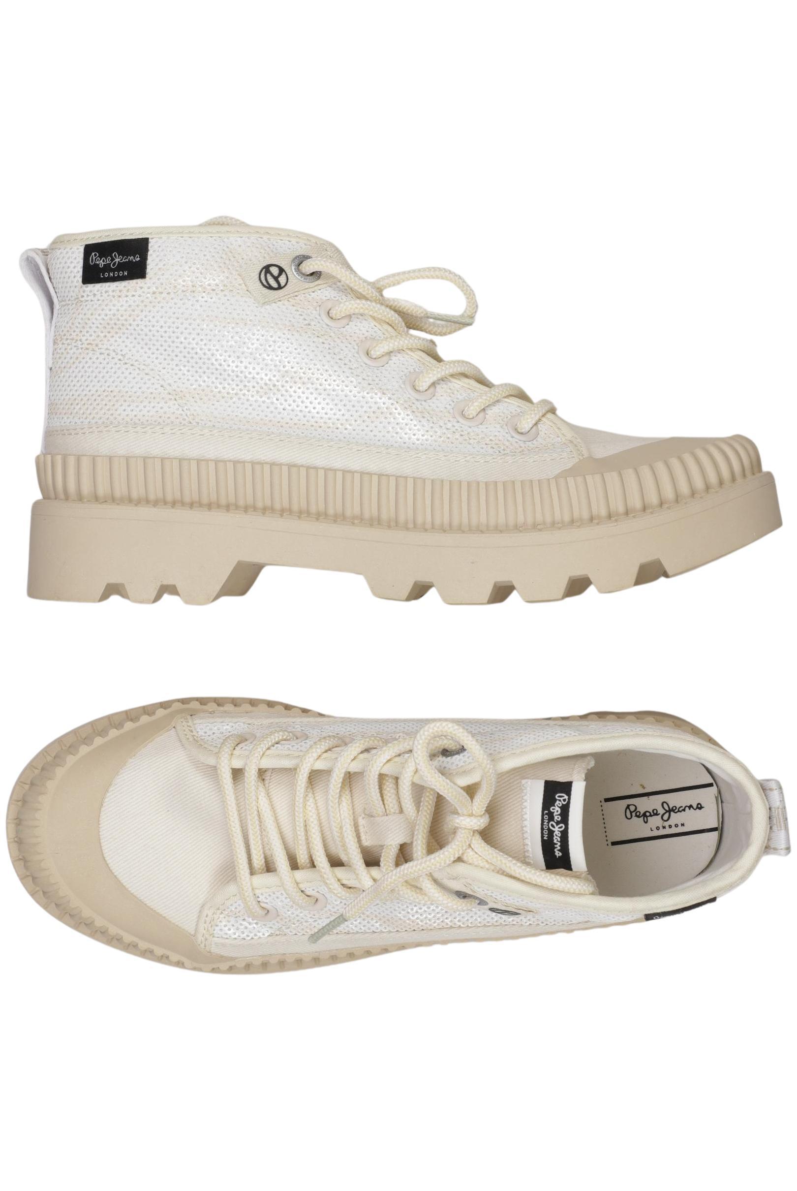 

Pepe Jeans Damen Halbschuh, cremeweiß, Gr. 39