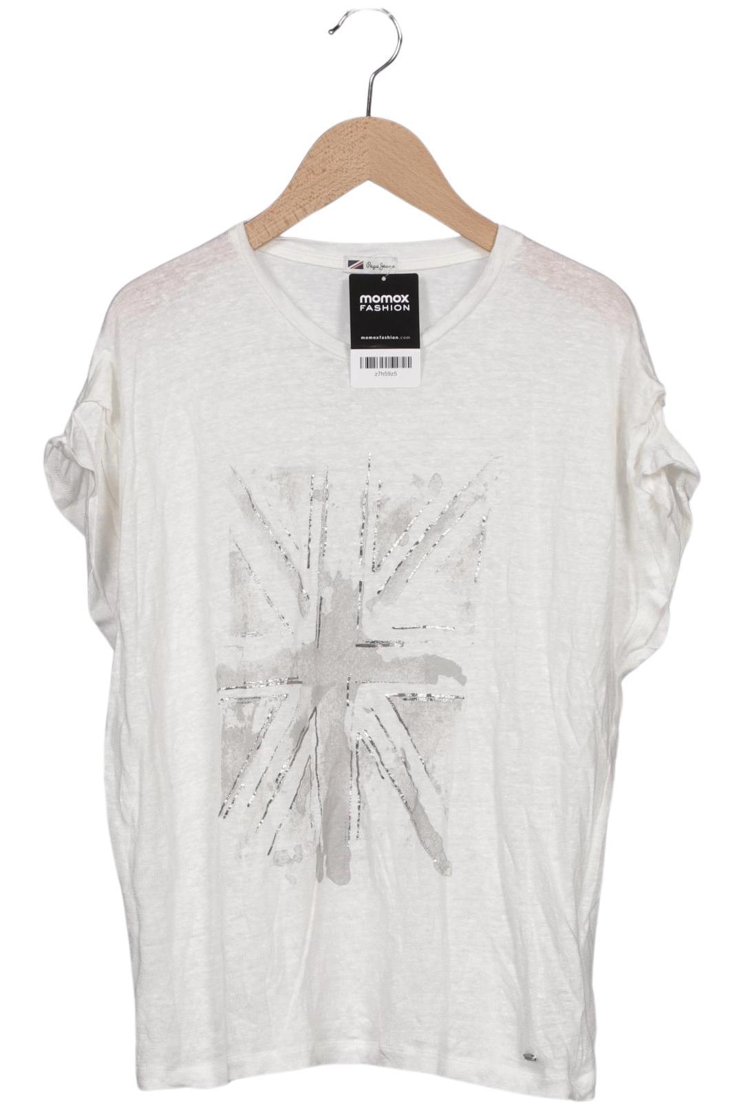 

Pepe Jeans Damen T-Shirt, weiß, Gr. 38