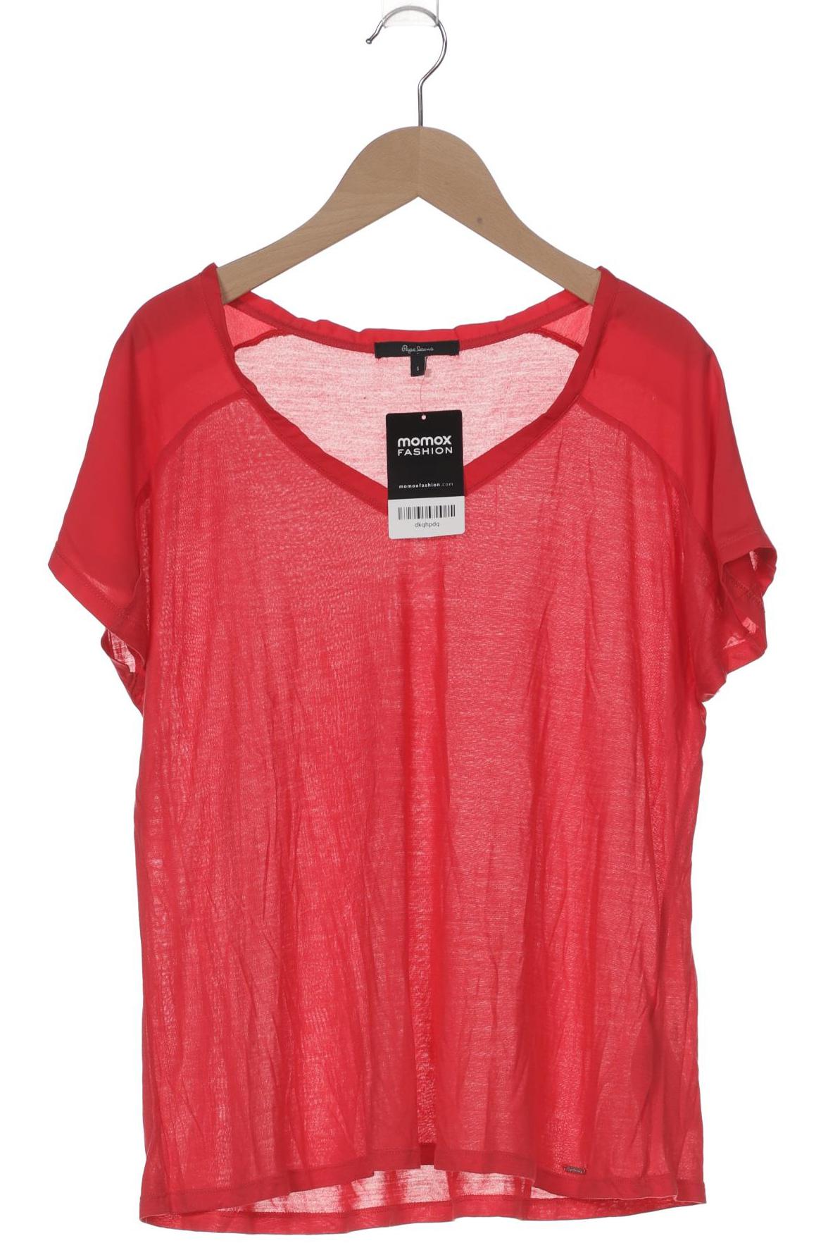 

Pepe Jeans Damen T-Shirt, rot, Gr. 36