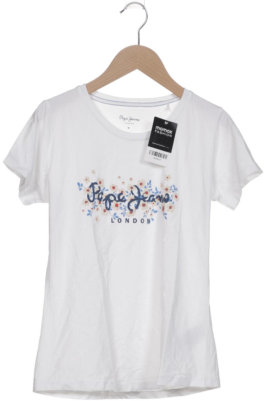 

Pepe Jeans Damen T-Shirt, weiß, Gr. 38