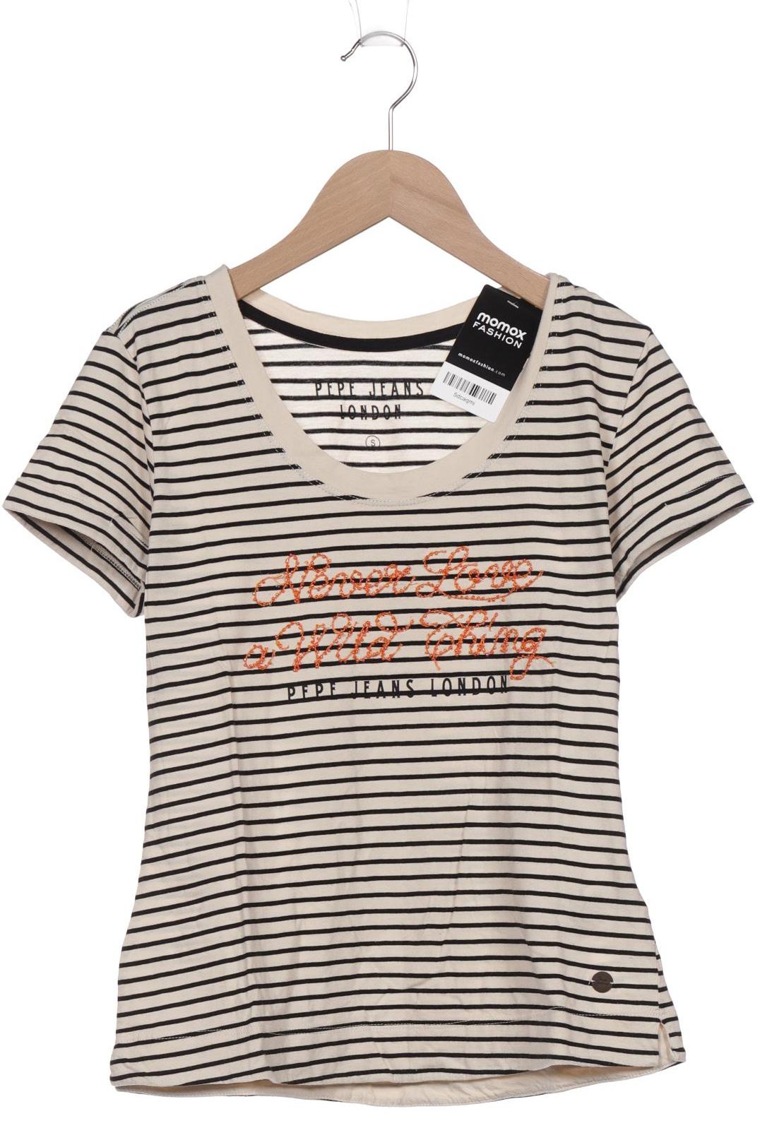 

Pepe Jeans Damen T-Shirt, beige, Gr. 36