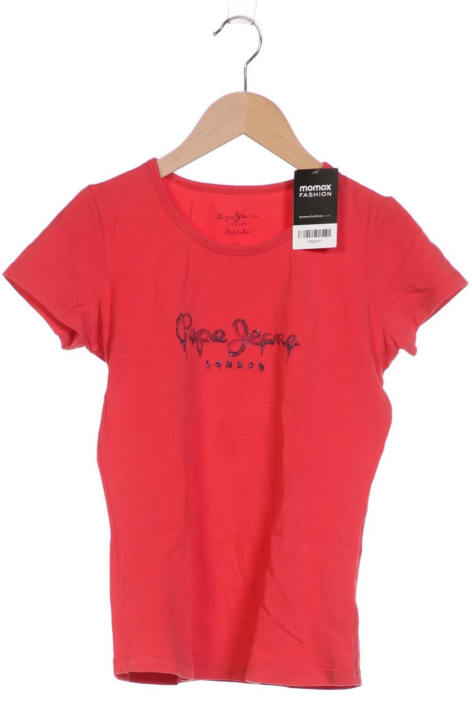 

Pepe Jeans Damen T-Shirt, rot, Gr. 36