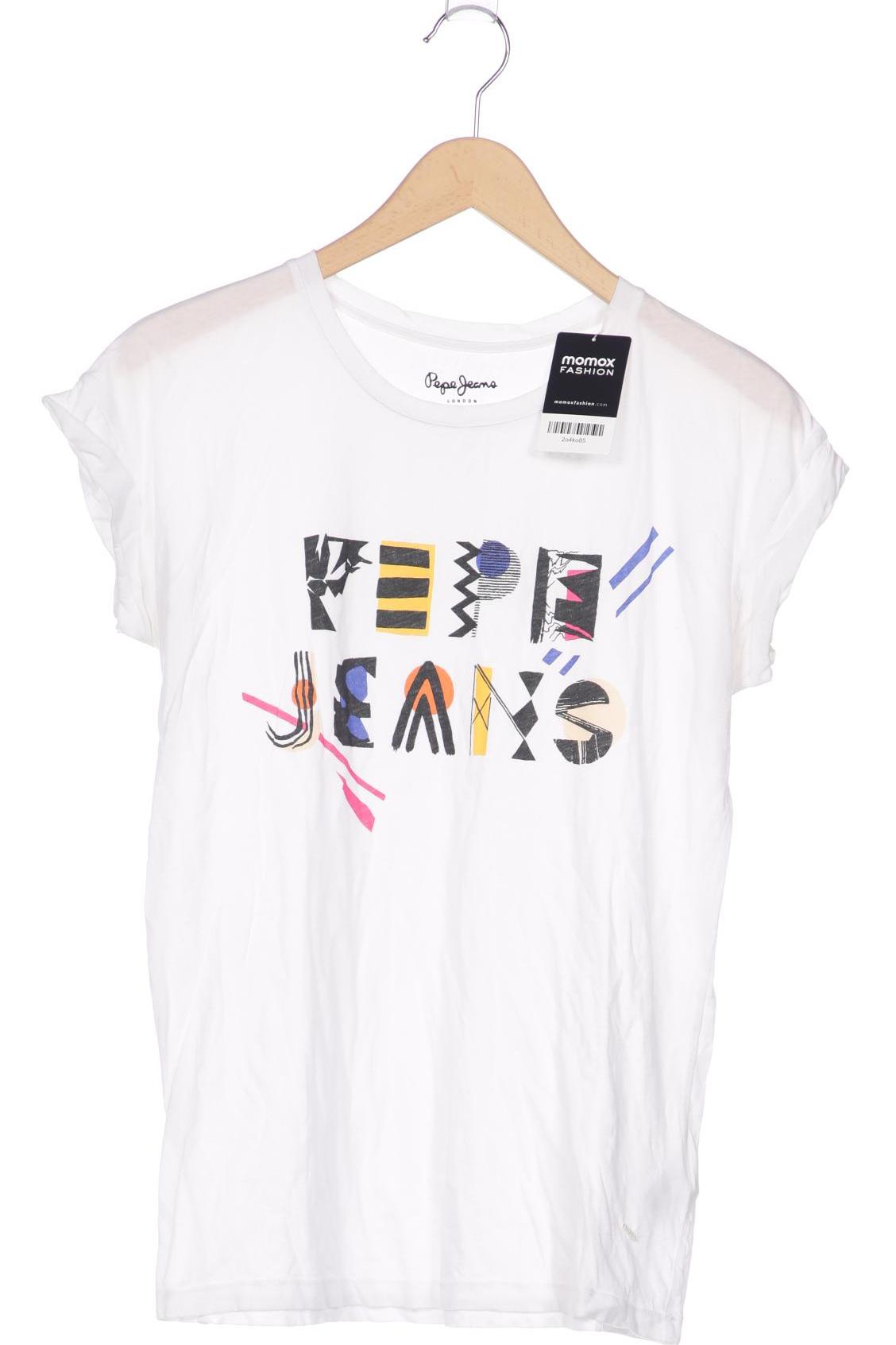 

Pepe Jeans Damen T-Shirt, weiß, Gr. 36