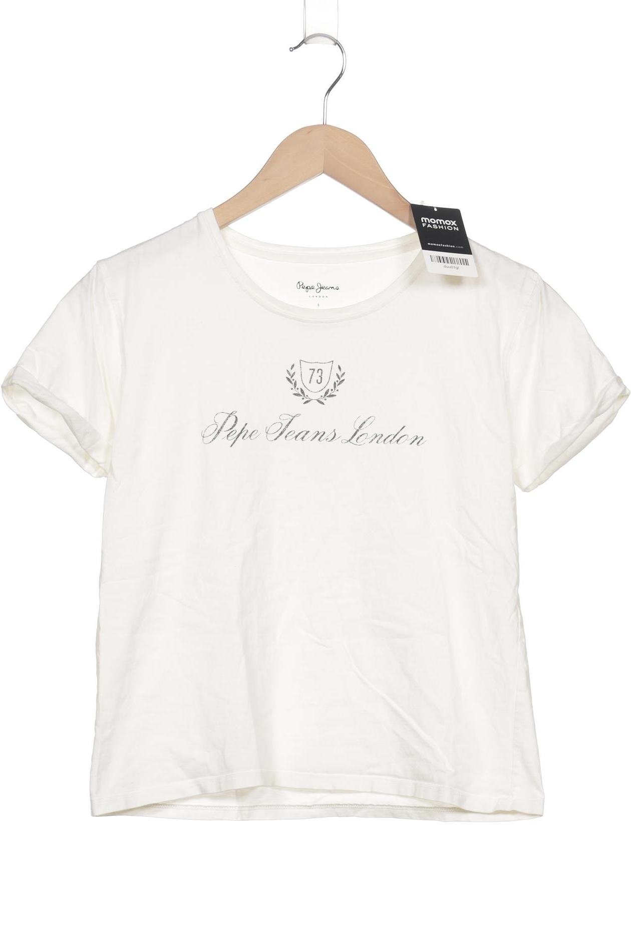 

Pepe Jeans Damen T-Shirt, cremeweiß, Gr. 36