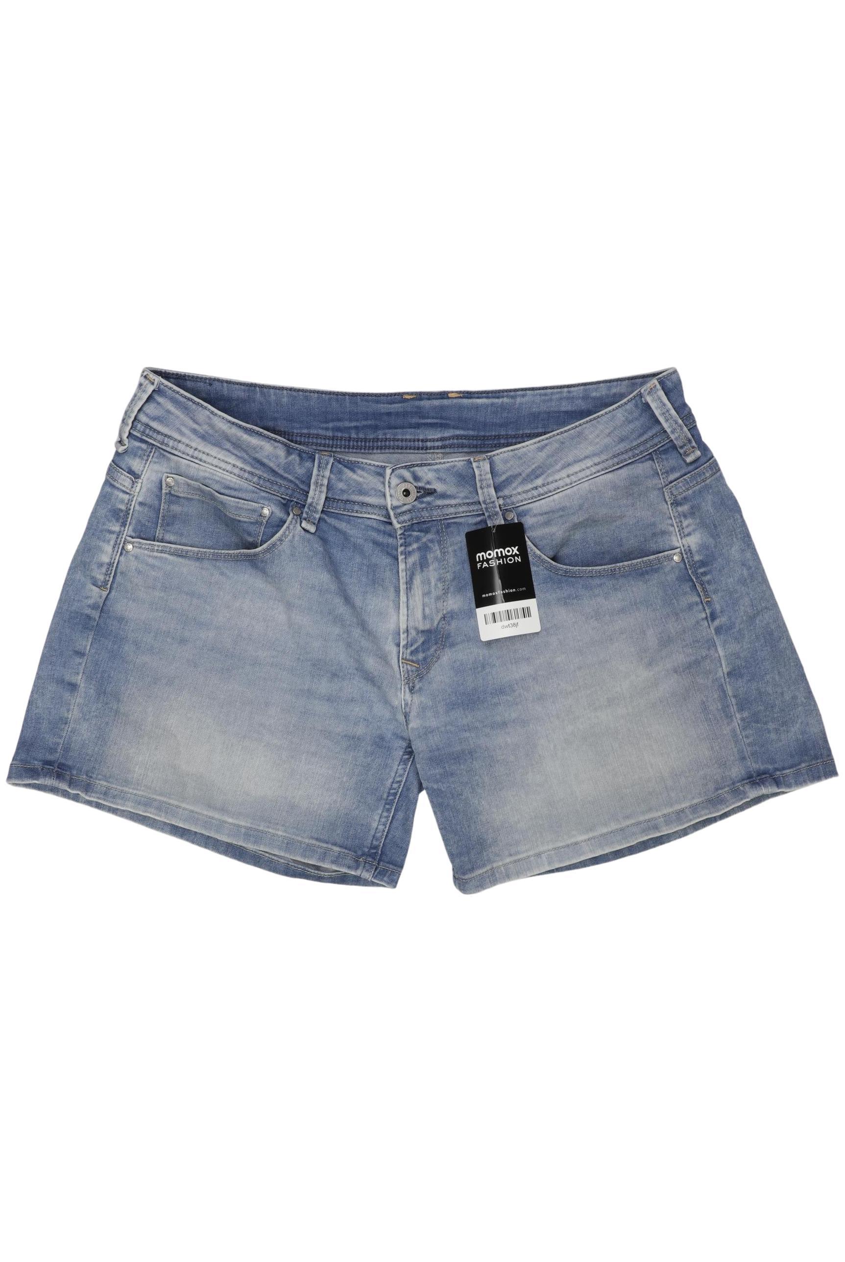 

Pepe Jeans Damen Shorts, hellblau, Gr. 33