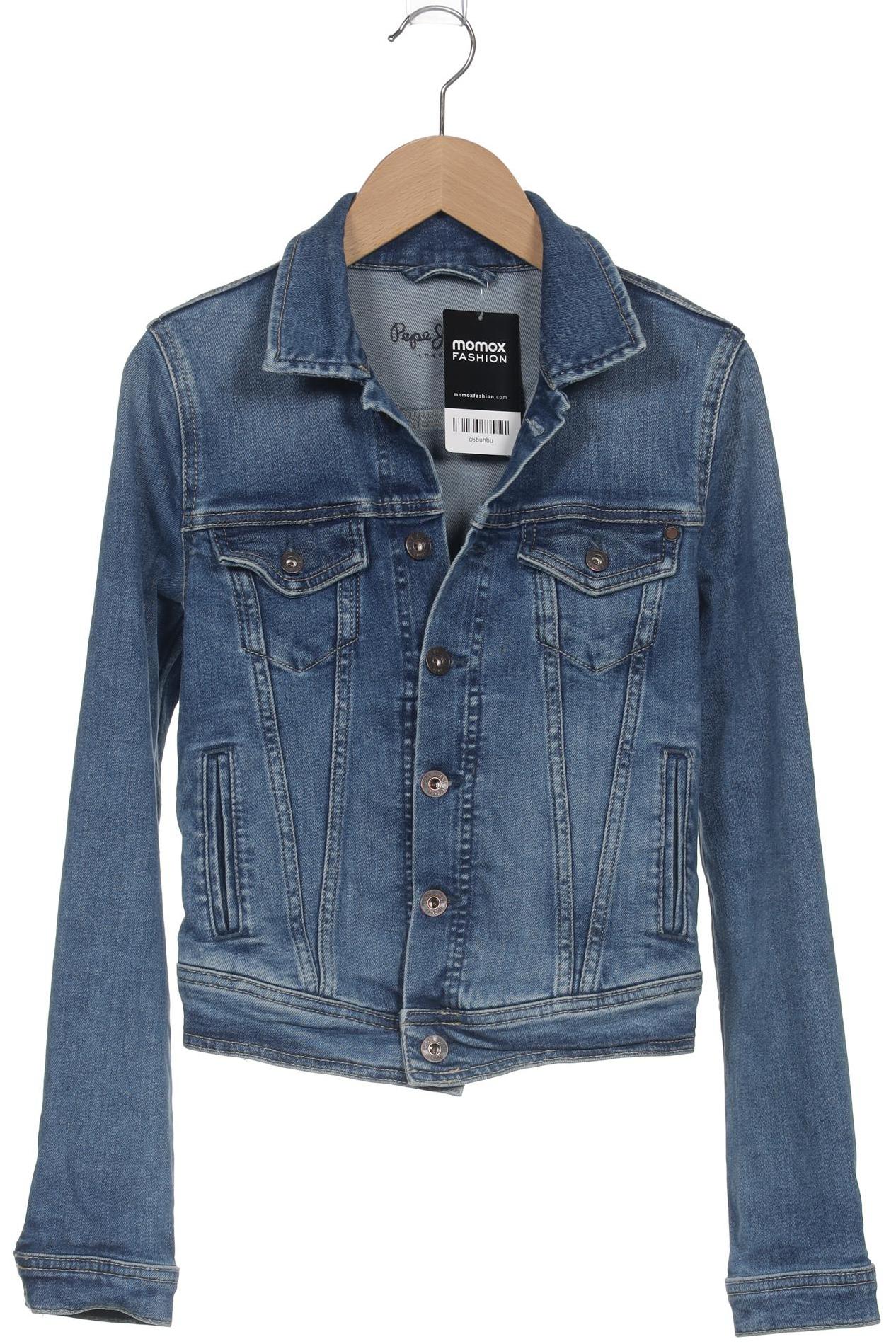

Pepe Jeans Damen Jacke, blau, Gr. 34