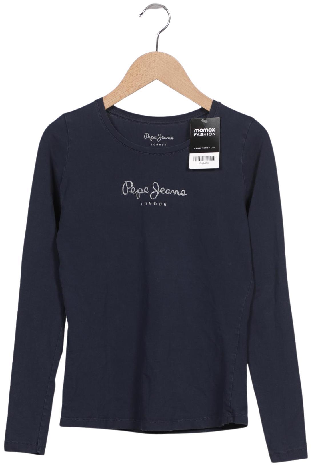 

Pepe Jeans Damen Langarmshirt, marineblau, Gr. 32