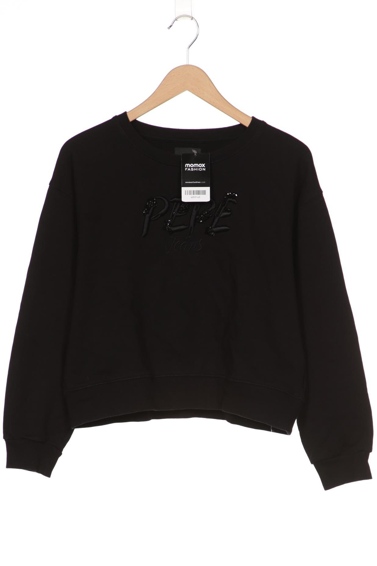 

Pepe Jeans Damen Sweatshirt, schwarz