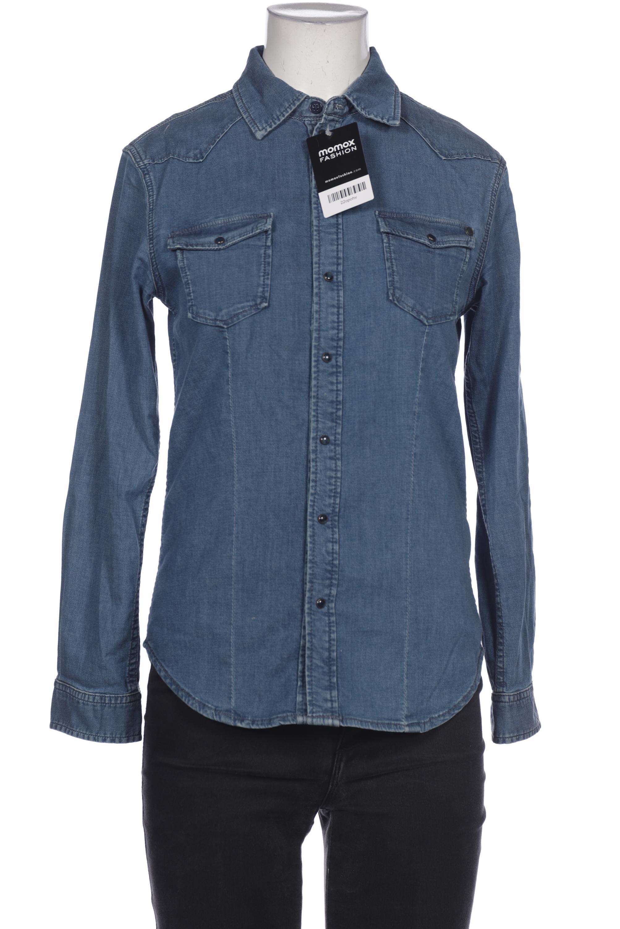 

Pepe Jeans Damen Bluse, blau, Gr. 36