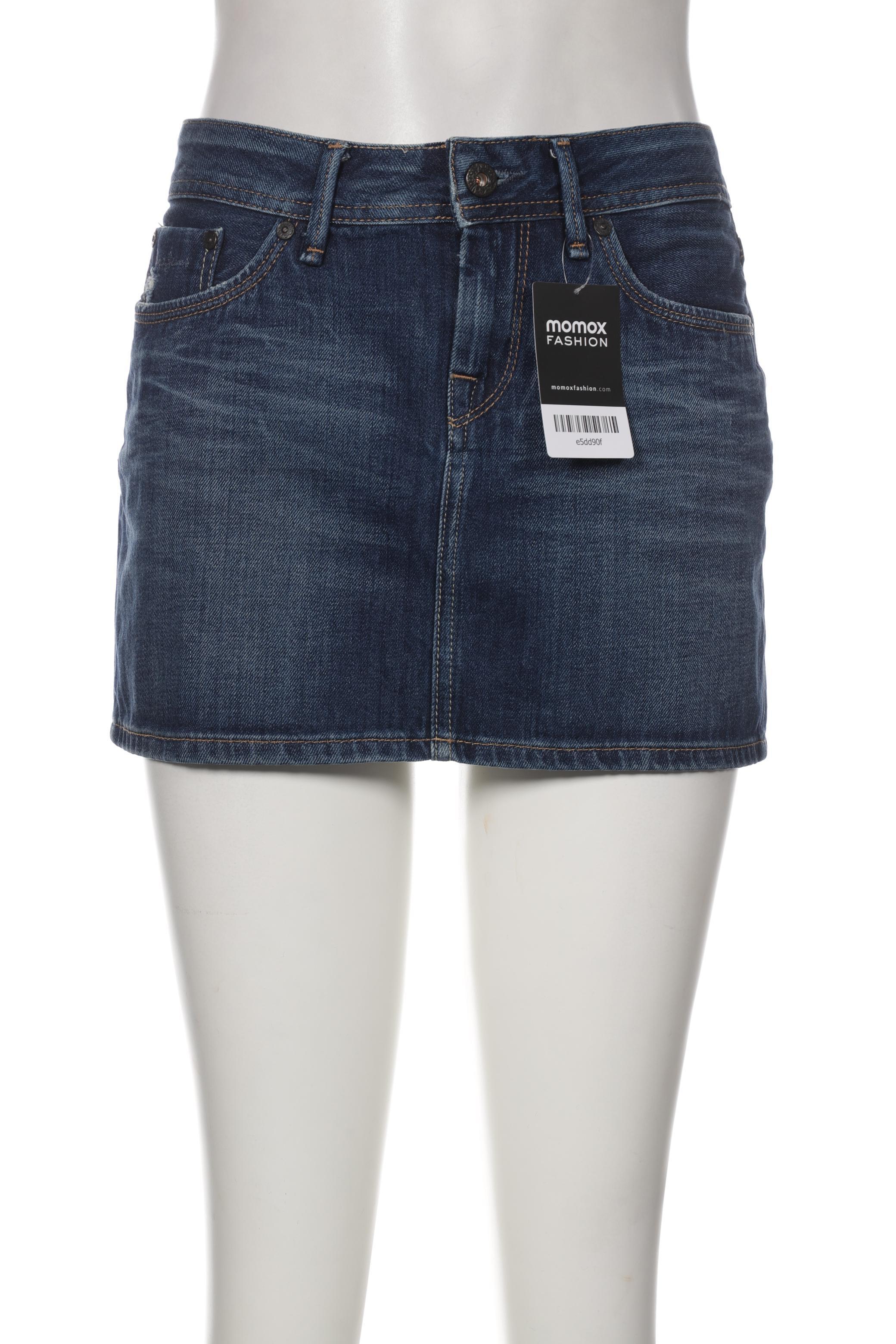 

Pepe Jeans Damen Rock, blau, Gr. 36