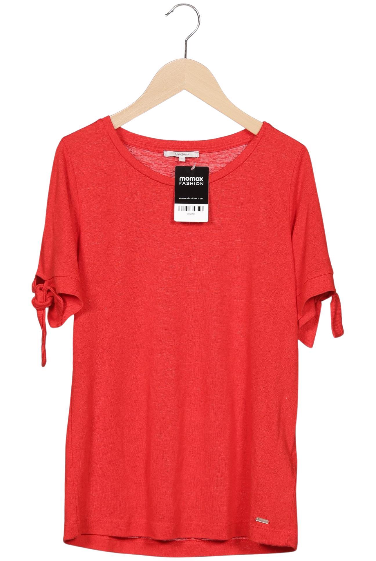 

Pepe Jeans Damen T-Shirt, rot, Gr. 36