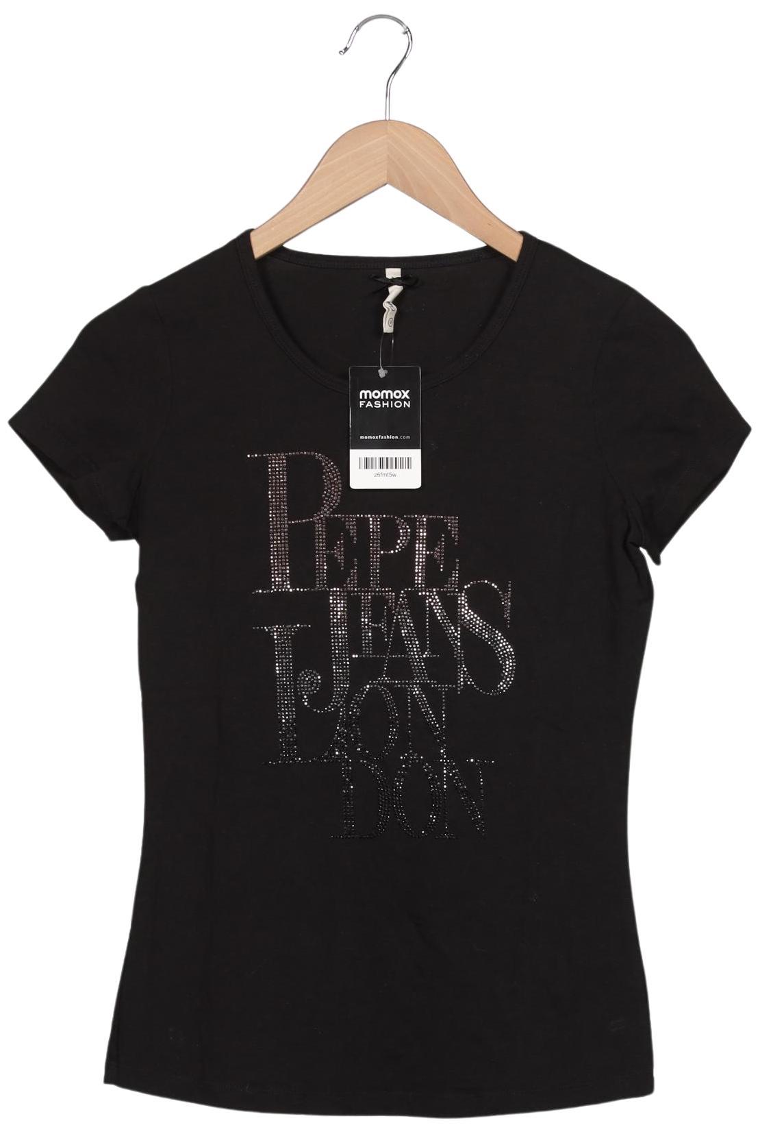 

Pepe Jeans Damen T-Shirt, schwarz, Gr. 38
