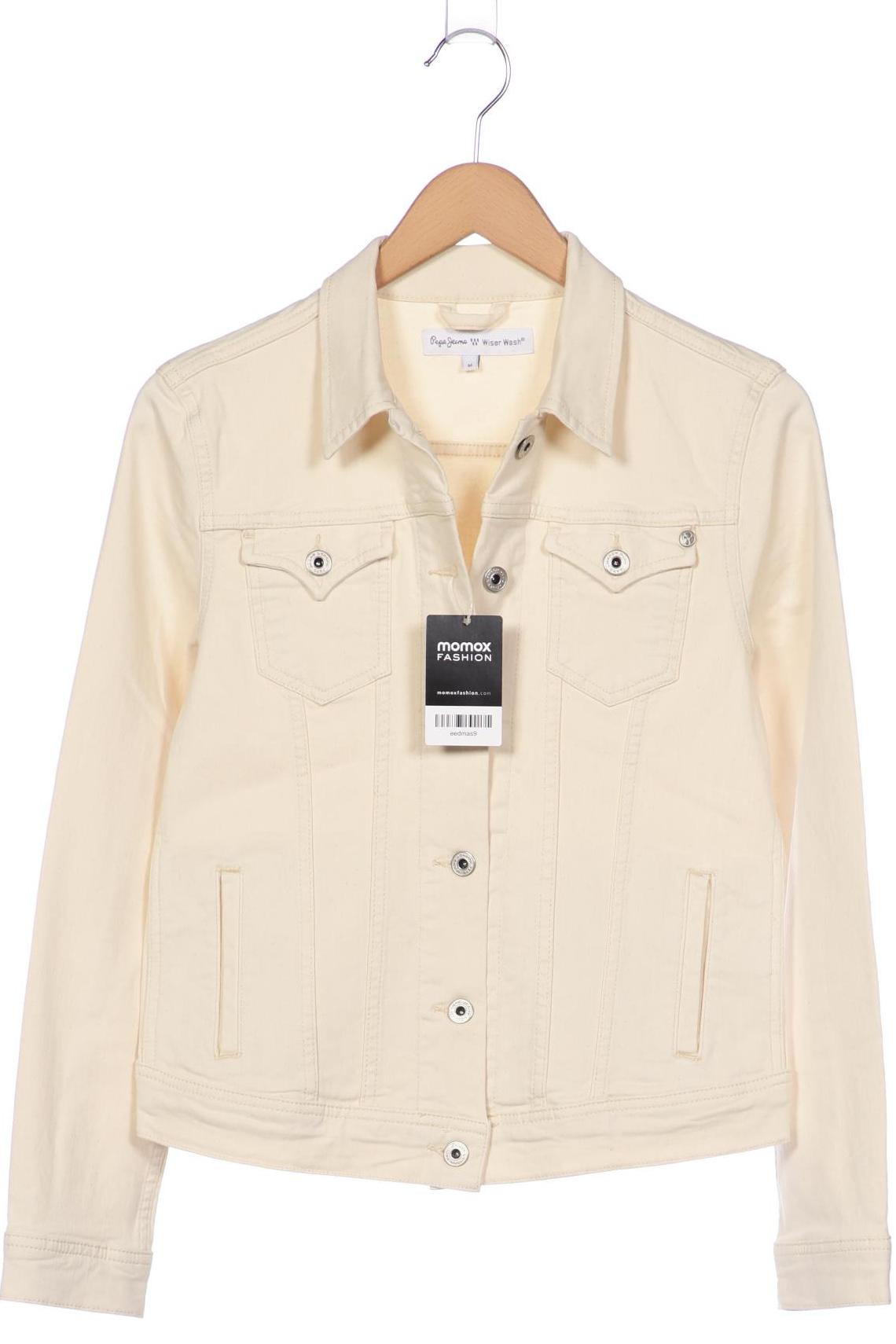 

Pepe Jeans Damen Jacke, cremeweiß, Gr. 38