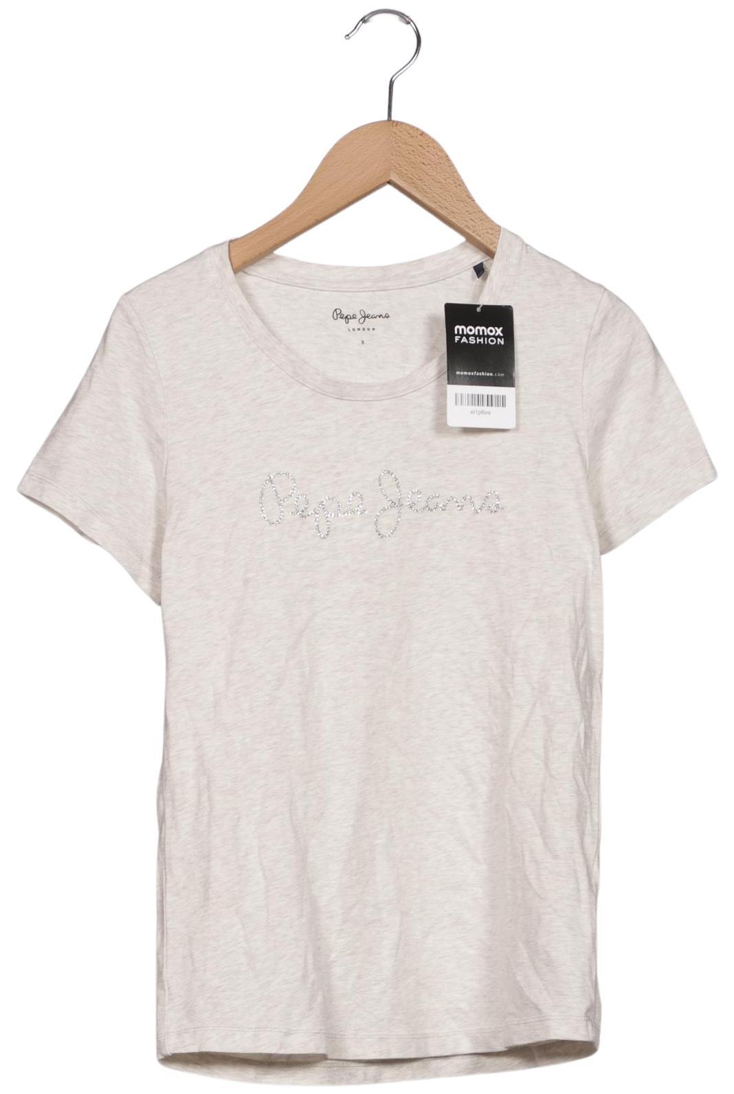 

Pepe Jeans Damen T-Shirt, beige, Gr. 36
