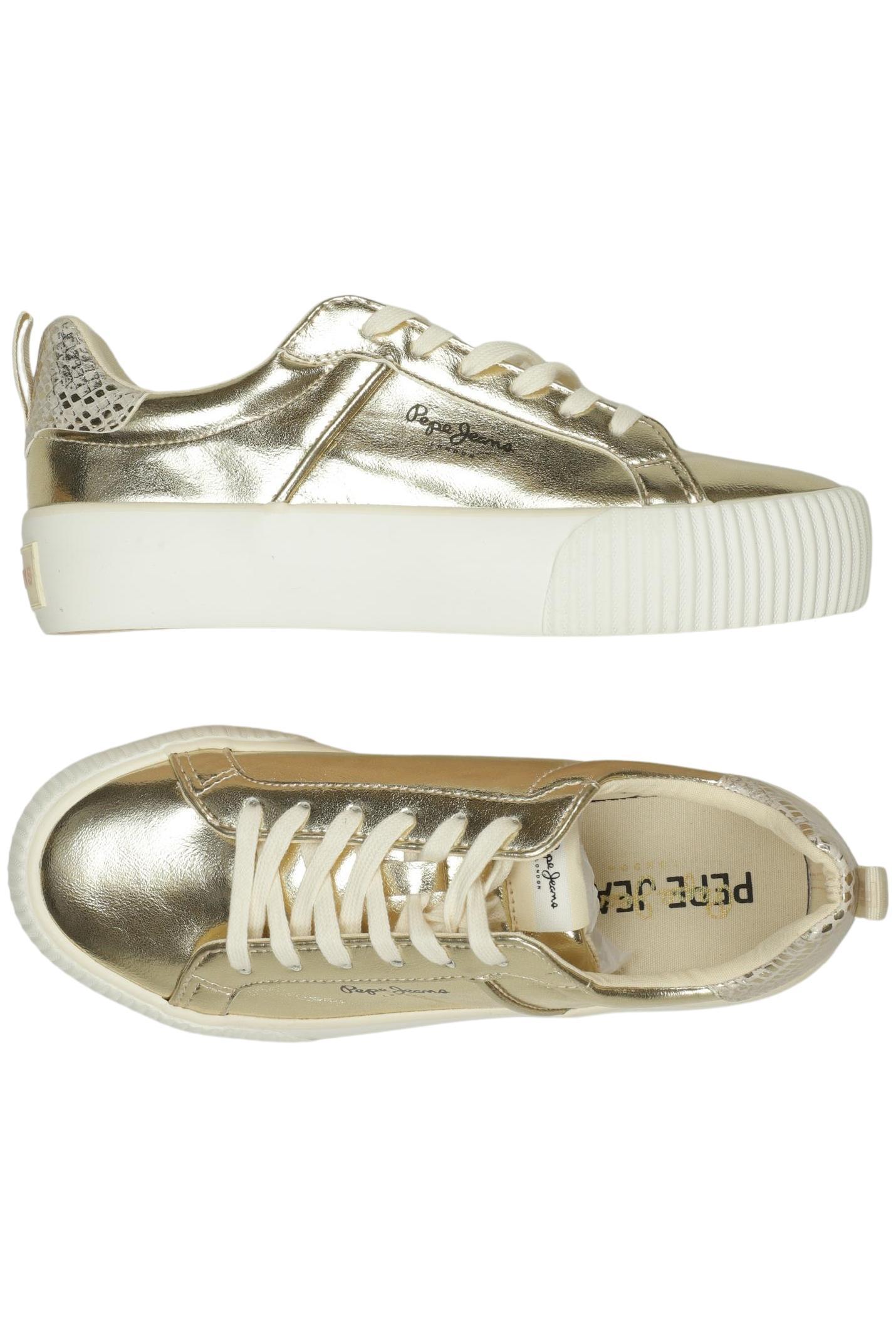 

Pepe Jeans Damen Sneakers, gold, Gr. 38