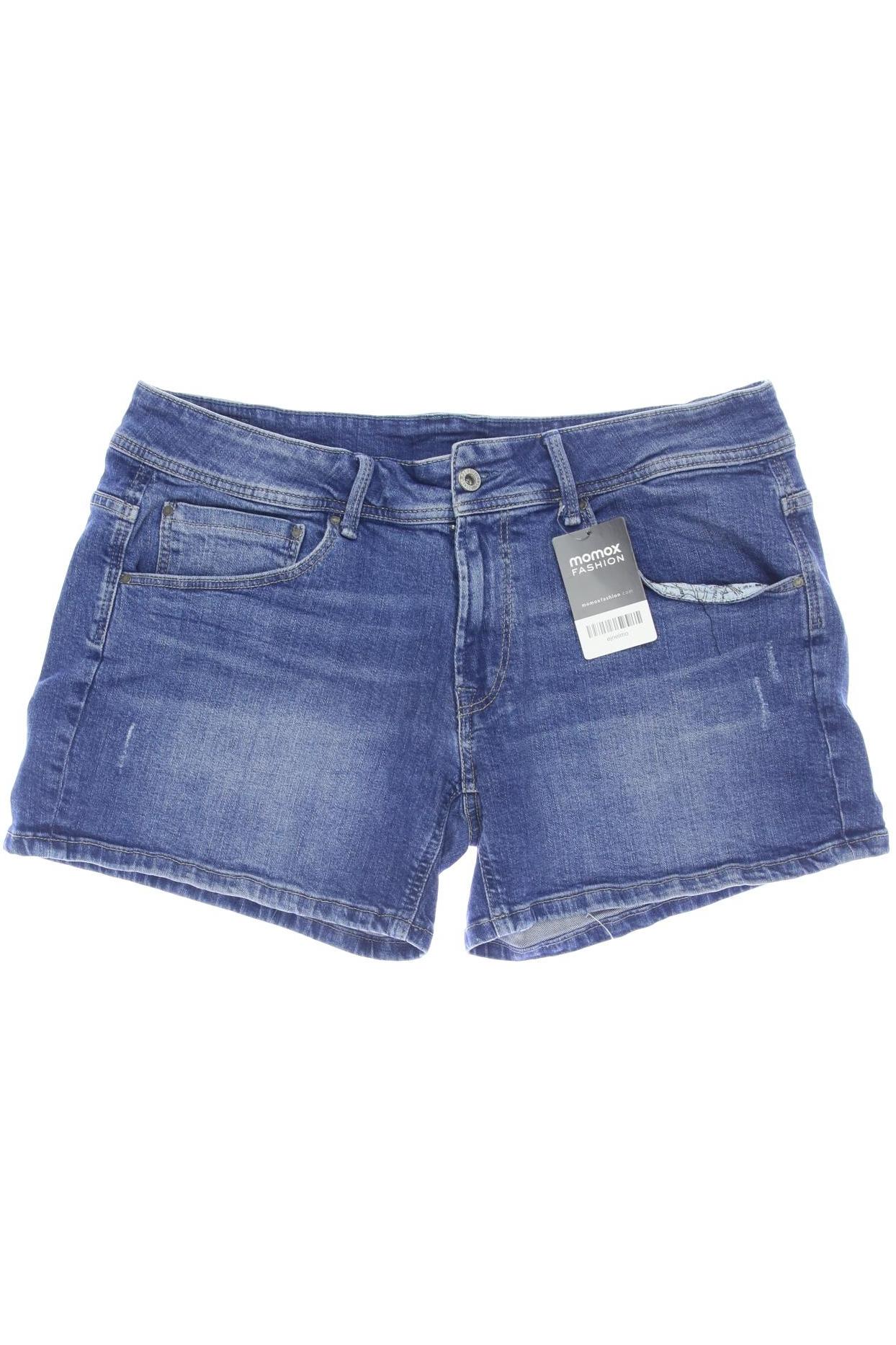 

Pepe Jeans Damen Shorts, blau, Gr. 33