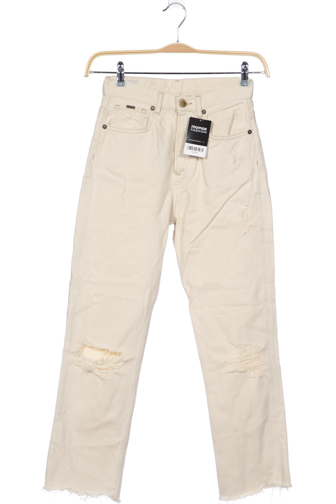 

Pepe Jeans Damen Jeans, cremeweiß, Gr. 25