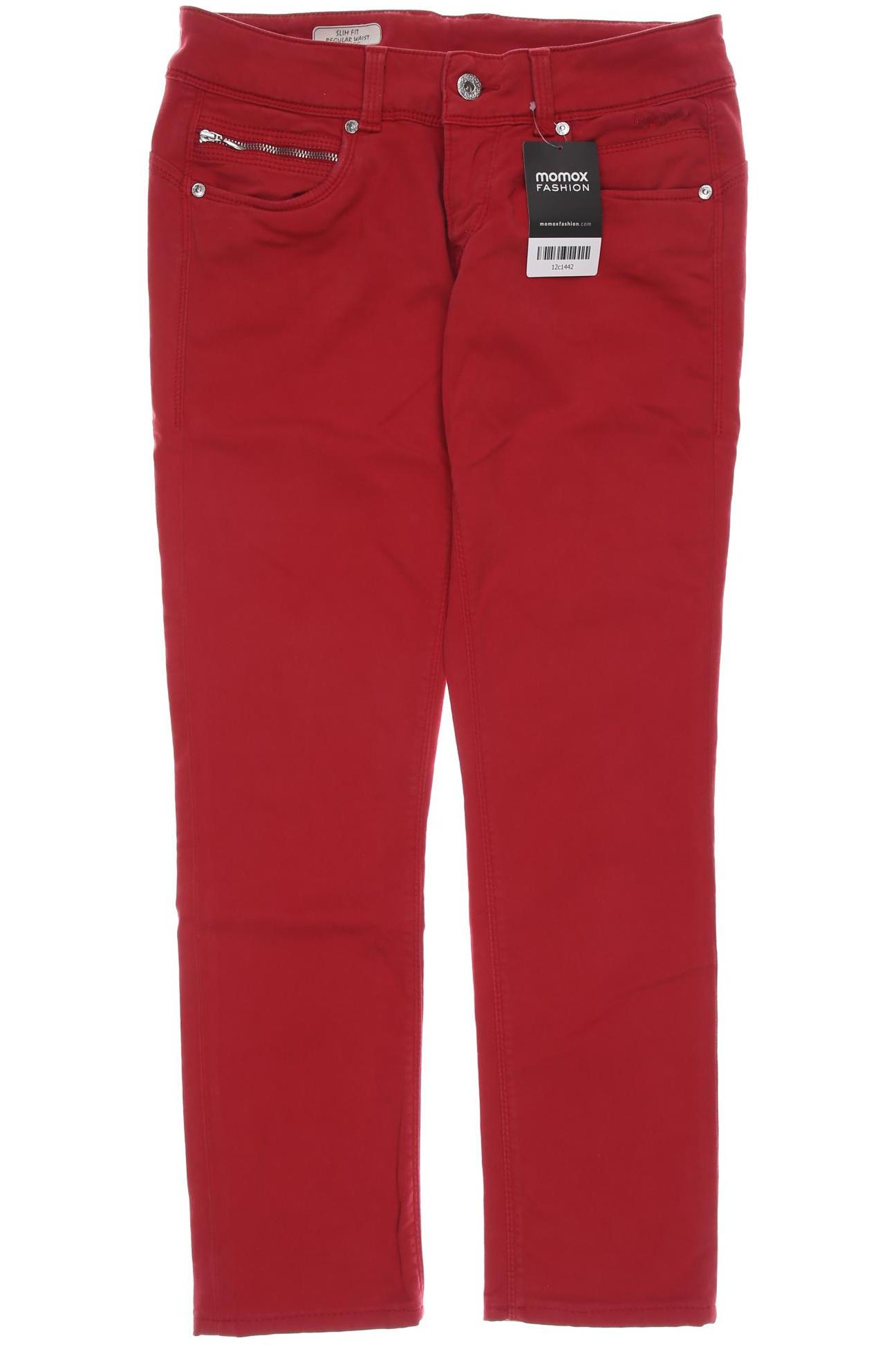 

Pepe Jeans Damen Stoffhose, rot, Gr. 28