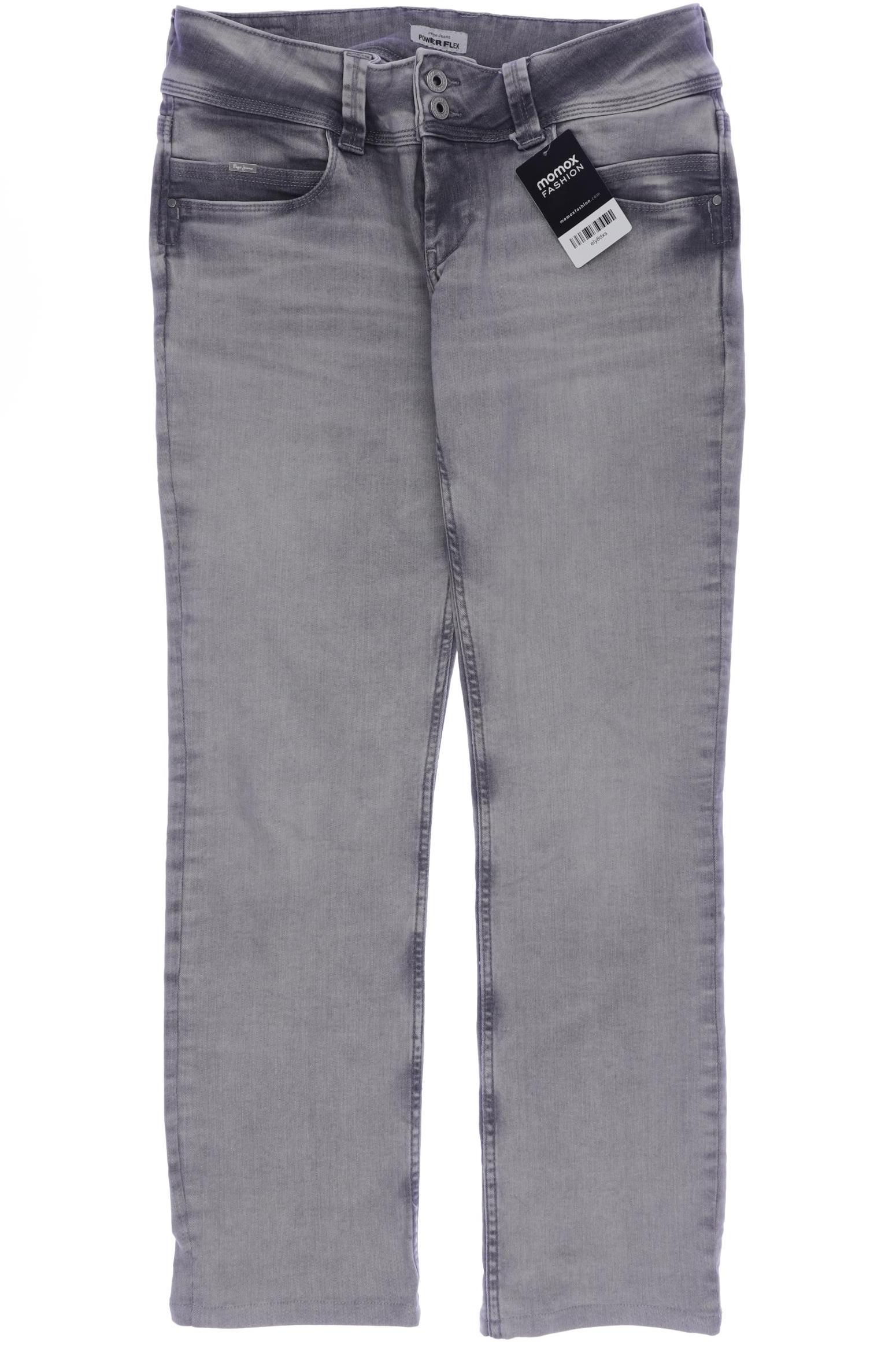 

Pepe Jeans Damen Jeans, grau, Gr. 33